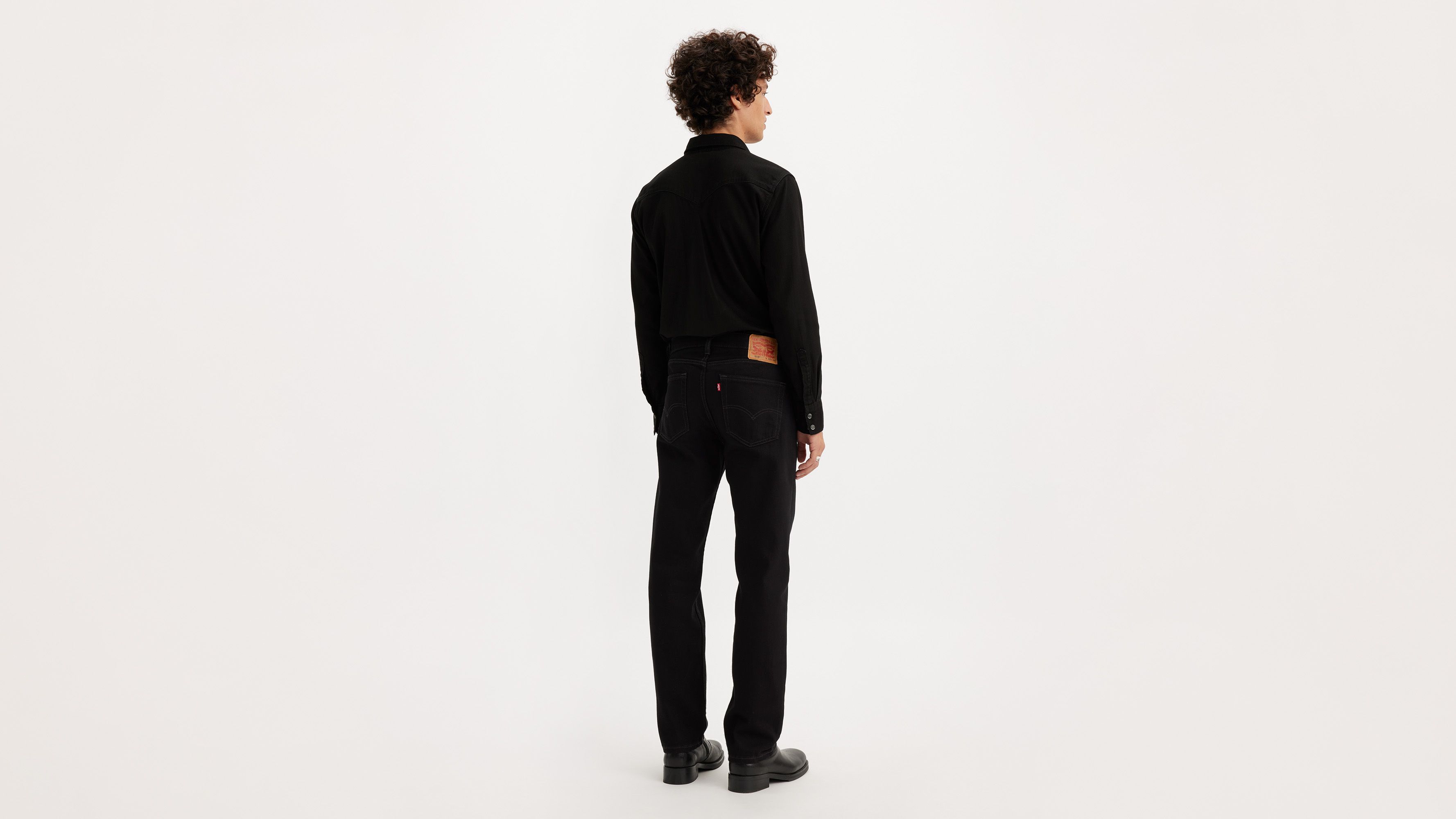 505™ Regular Fit Men's Jeans - Black | Levi's® CA