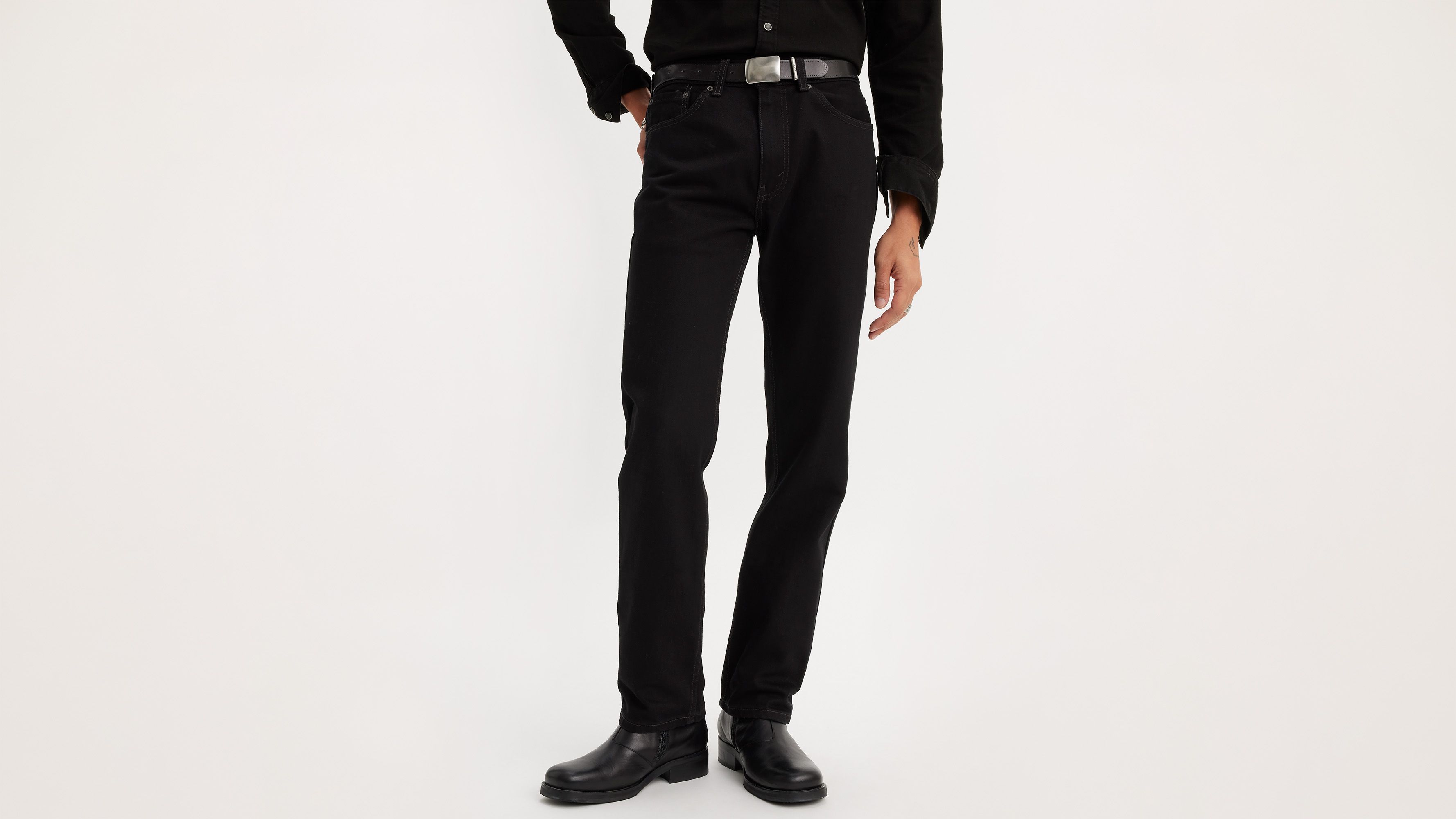 505™ Regular Fit Men's Jeans - Black | Levi's® US