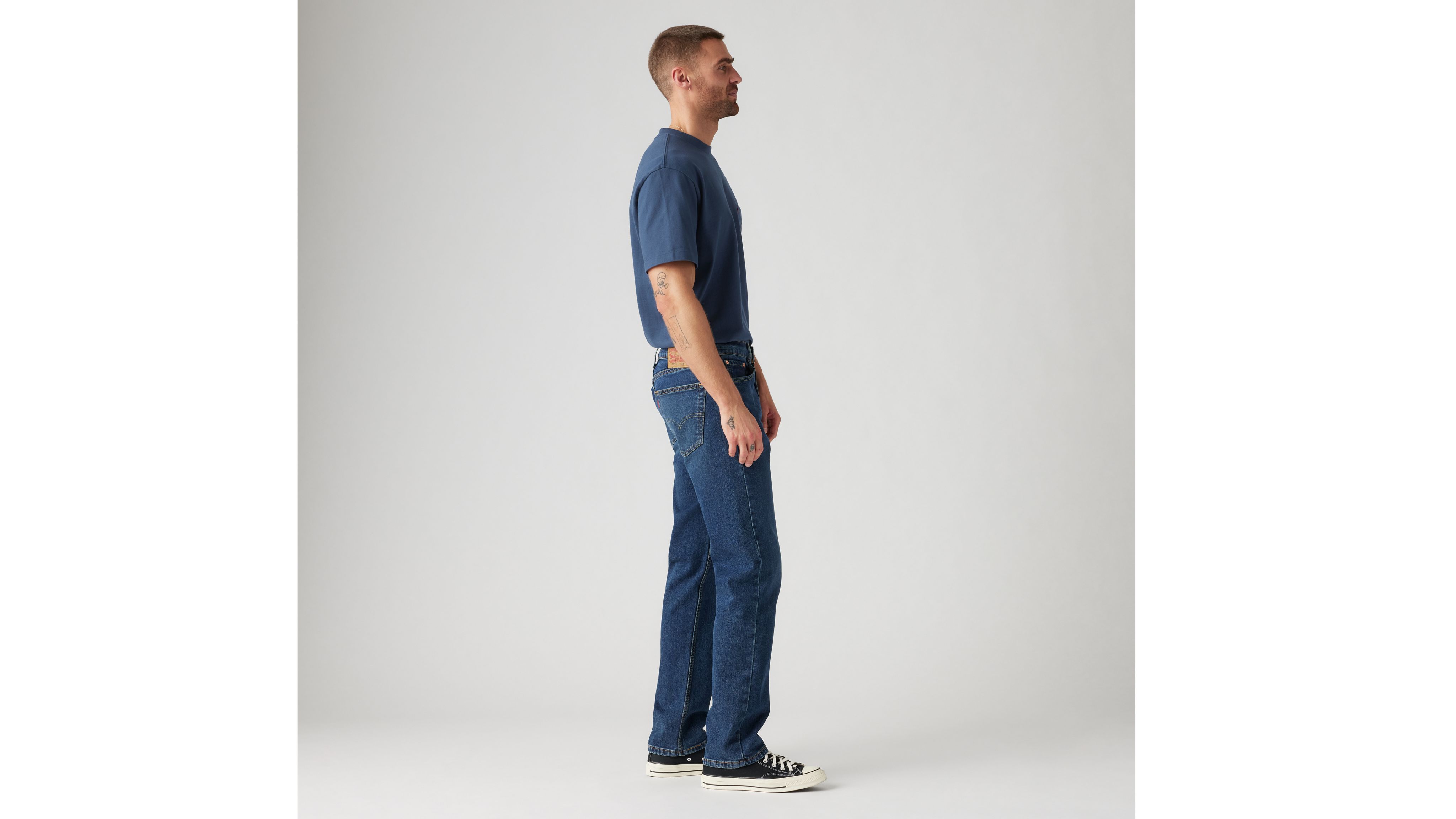 levi's 505 regular fit stretch