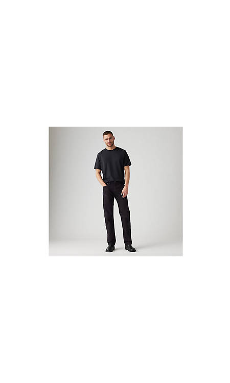 Støv Vandre Alarmerende 505™ Regular Fit Levi's® Flex Stretch Men's Jeans - Black | Levi's® US