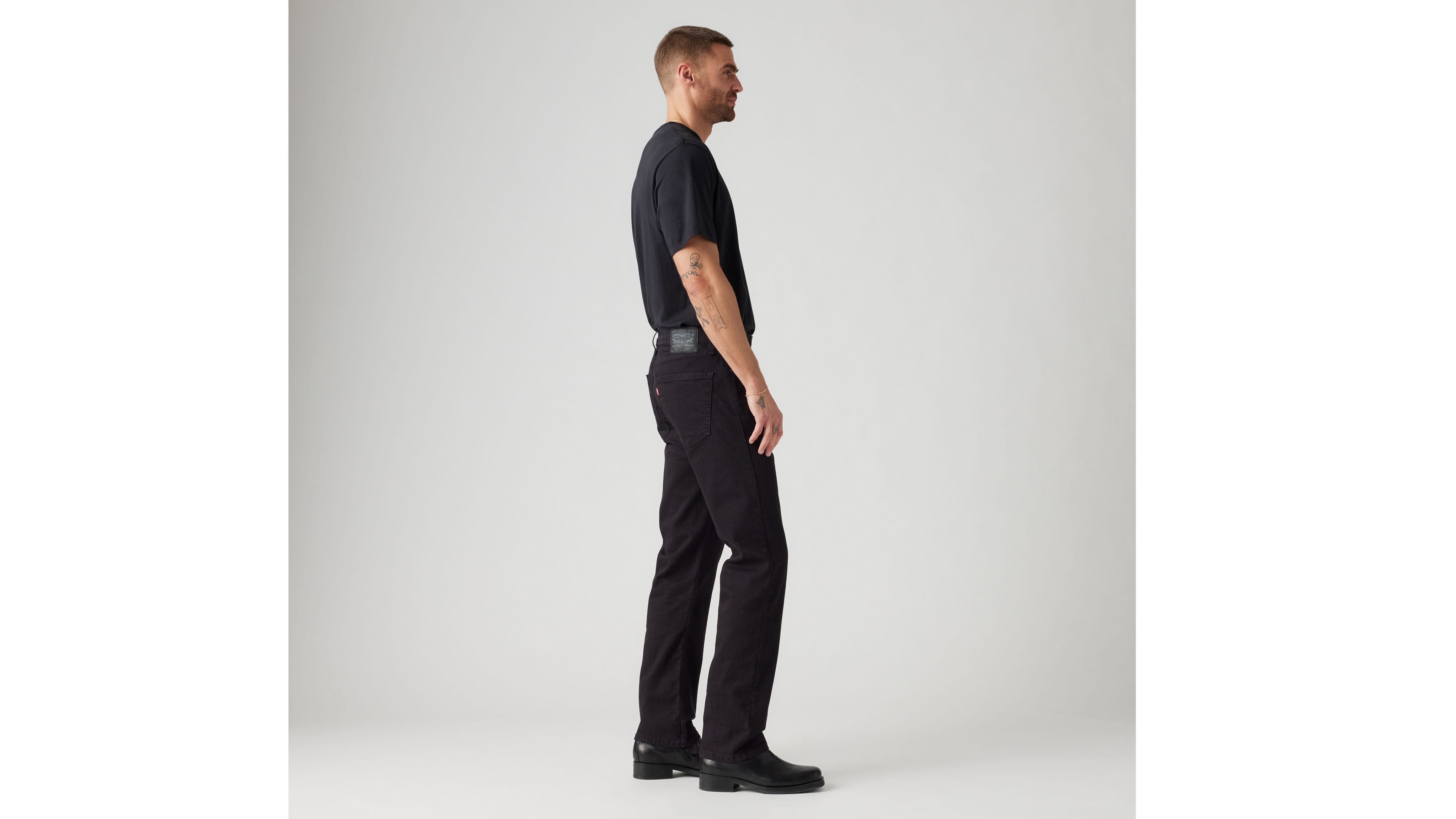 levis regular black