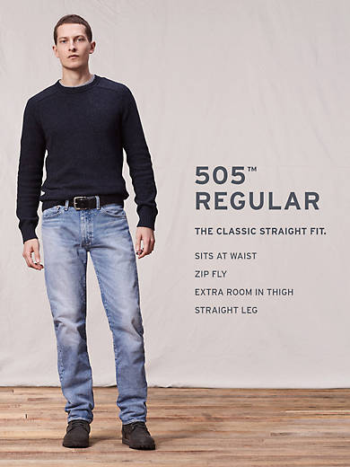 505™ Regular Fit Men's Jeans - Grey | Levi's® US