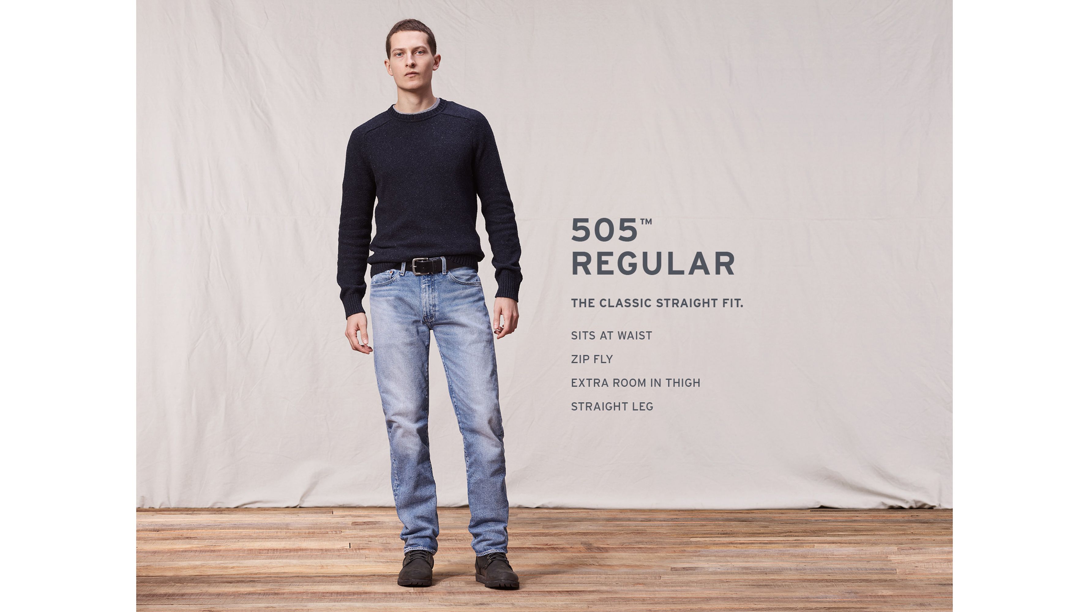 Introducir 38+ imagen levi’s 505 fit