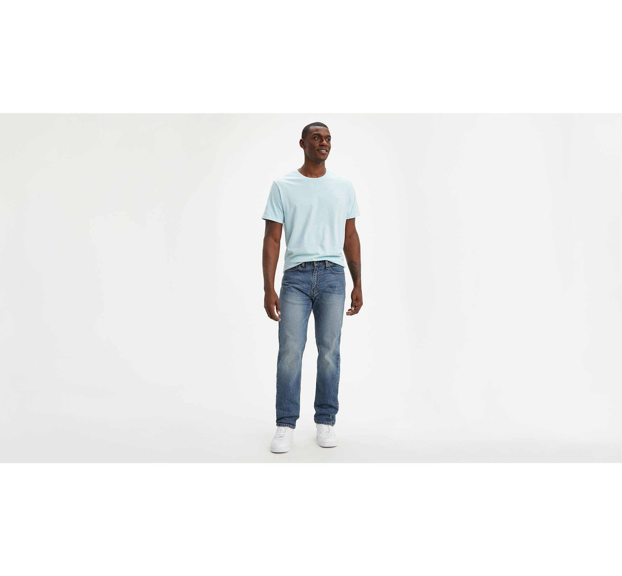 505™ Regular Fit Stretch Men's Jeans - Medium Wash Levi's® US
