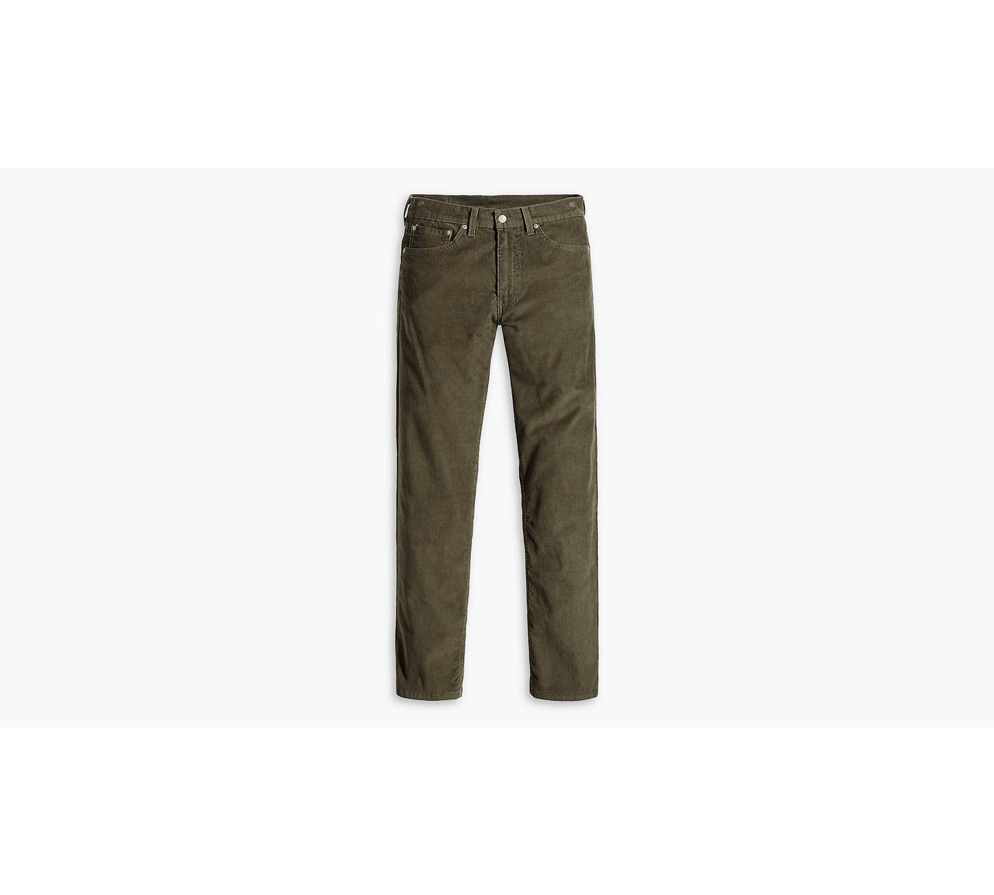 505™ Regular Fit Corduroy Men's Jeans - Green | Levi's® US