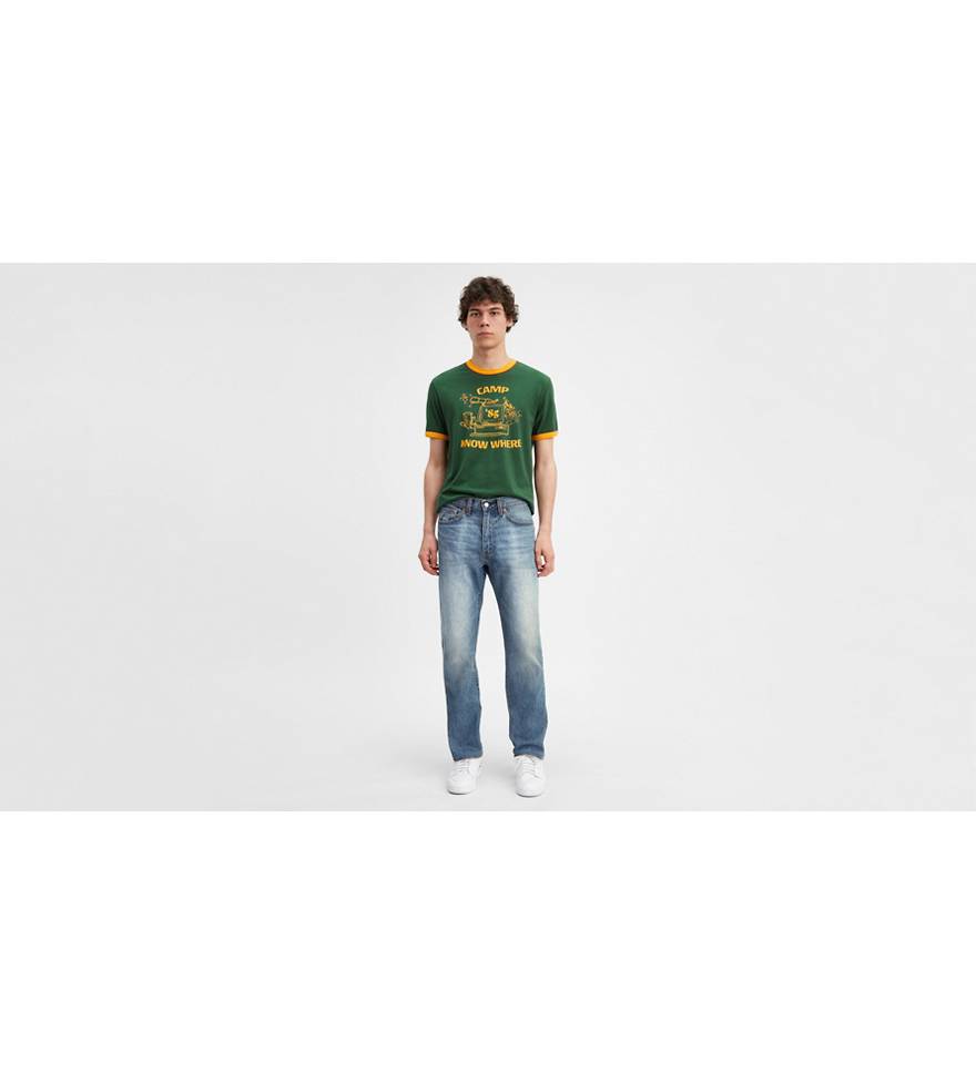505™ Regular Fit Men's Jeans - Medium Wash | Levi's® CA