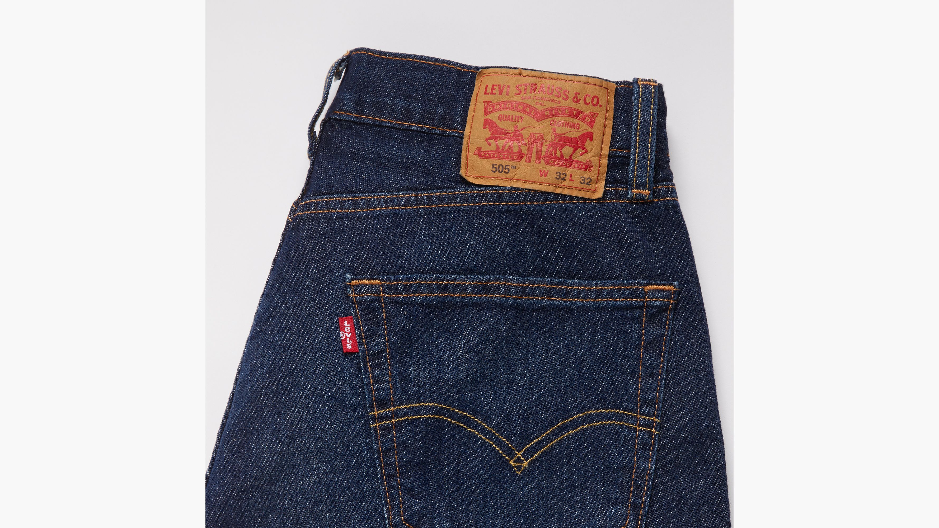 送料無料/即納】 LEVI'S 505 STU Ⓡ Black W27 / Made in USA パンツ