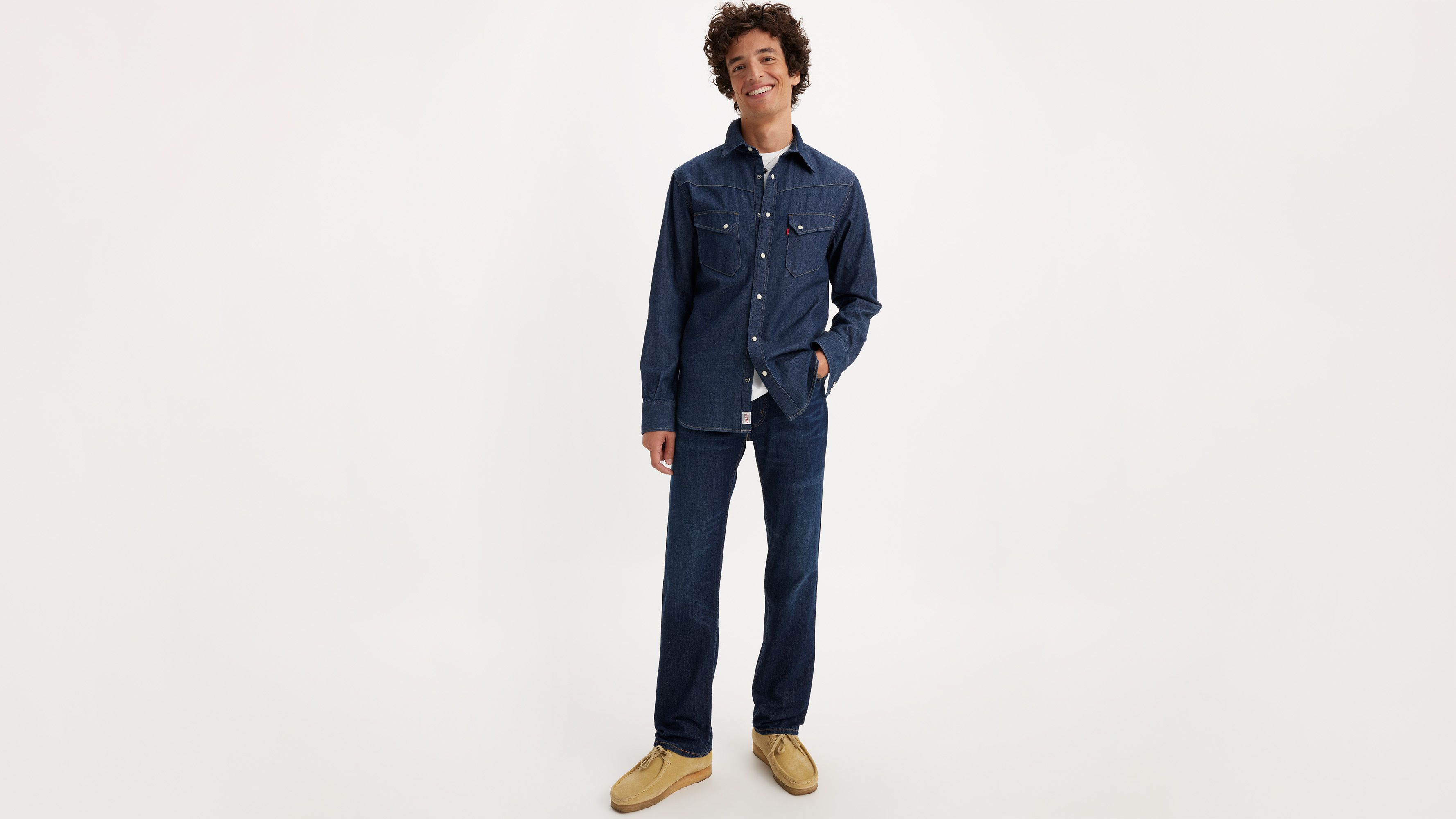 505™ Regular Fit Men's Jeans - Dark Wash | Levi's® CA