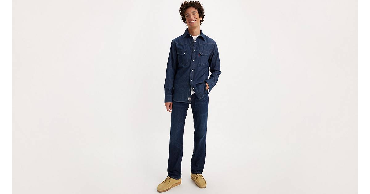 505™ Regular Fit Men's Jeans - Dark Wash | Levi's® US