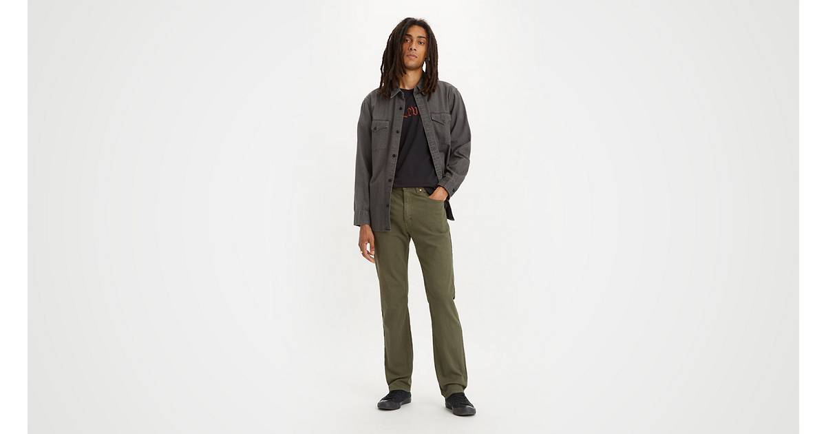 505™ Regular Fit Men's Jeans - Green | Levi's® CA