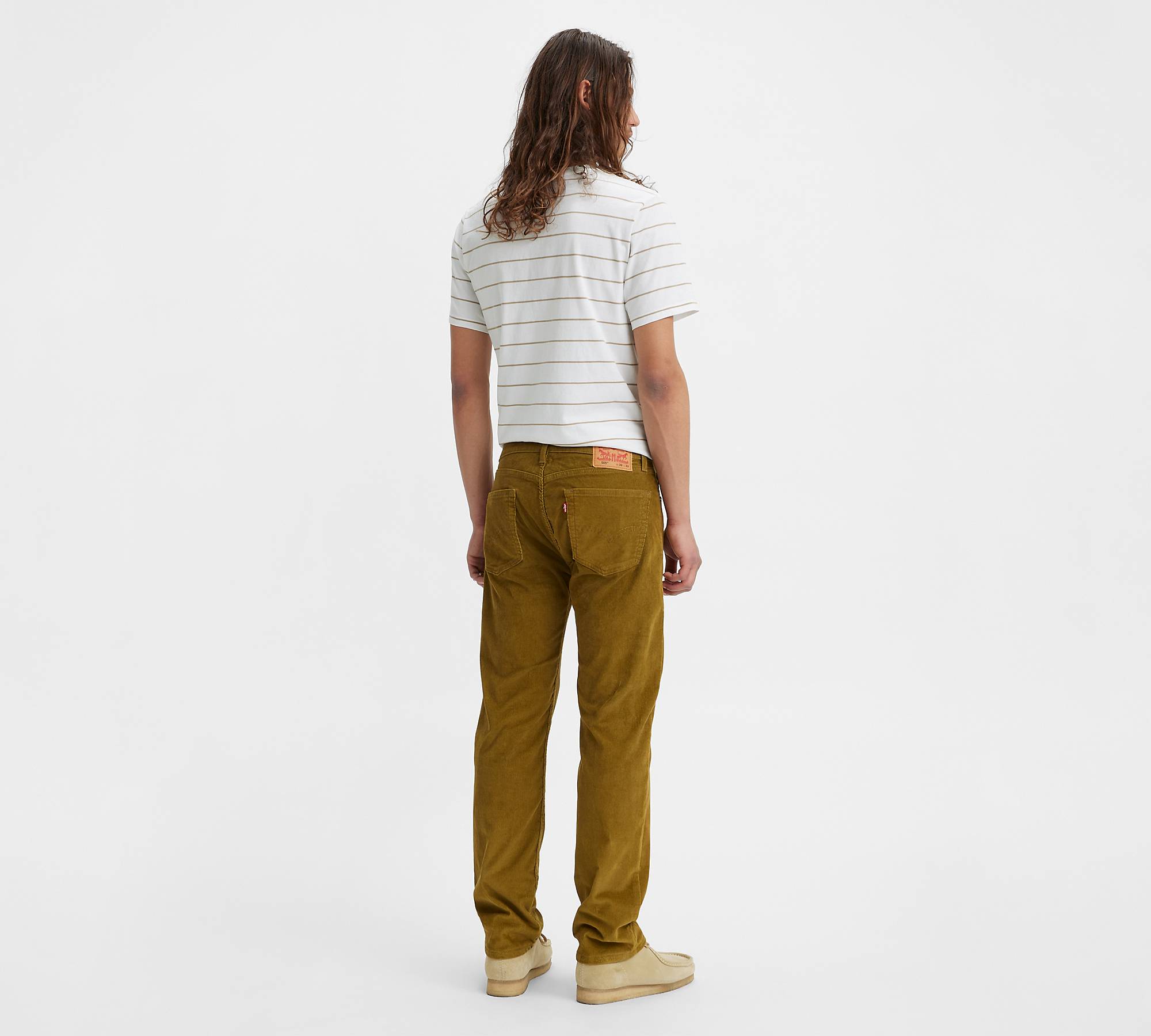 505™ Regular Fit Corduroy Men's Jeans - Brown | Levi's® US