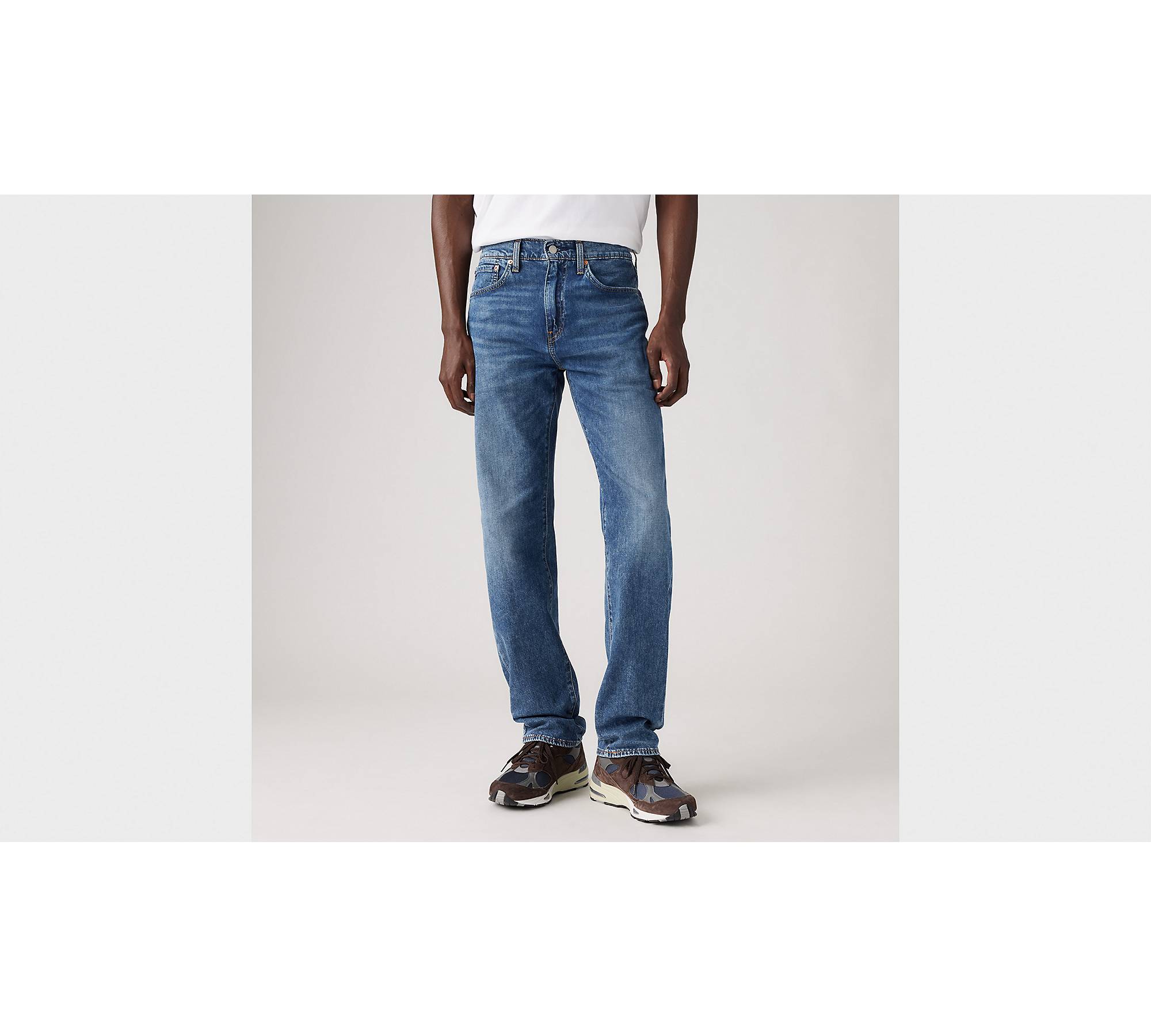 505™ Regular Fit Performance Cool Men's Jeans - Medium Wash 