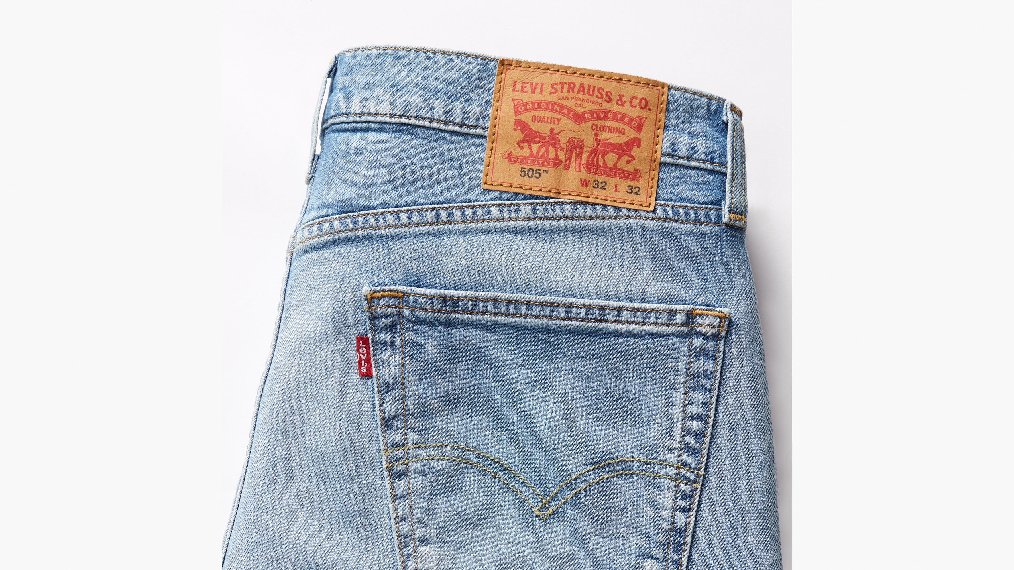 Levi's 505 Regular Fit Men's Jeans 36x32 In Hole In The Wall