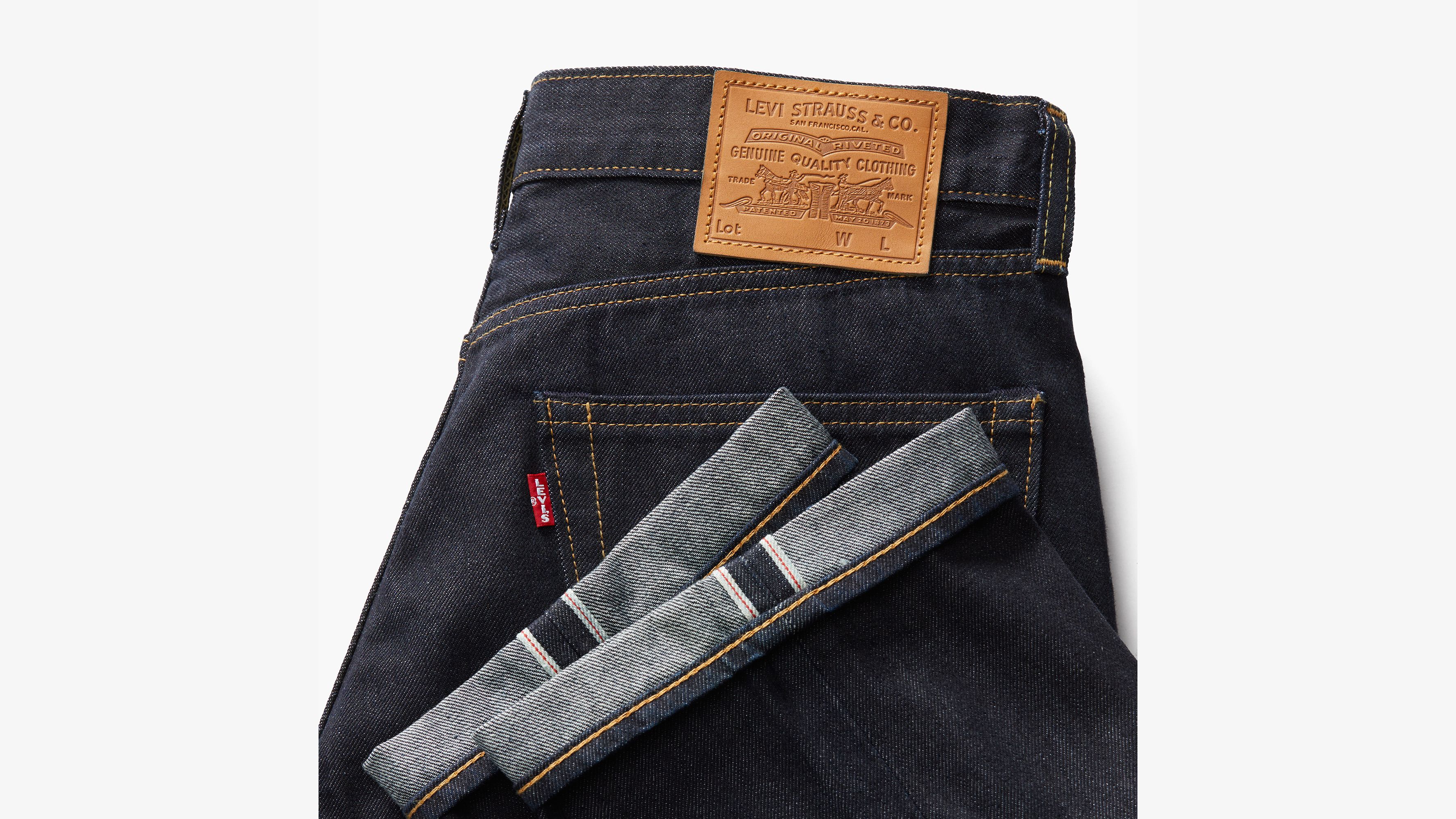 505™ Regular Fit Selvedge Men's Jeans