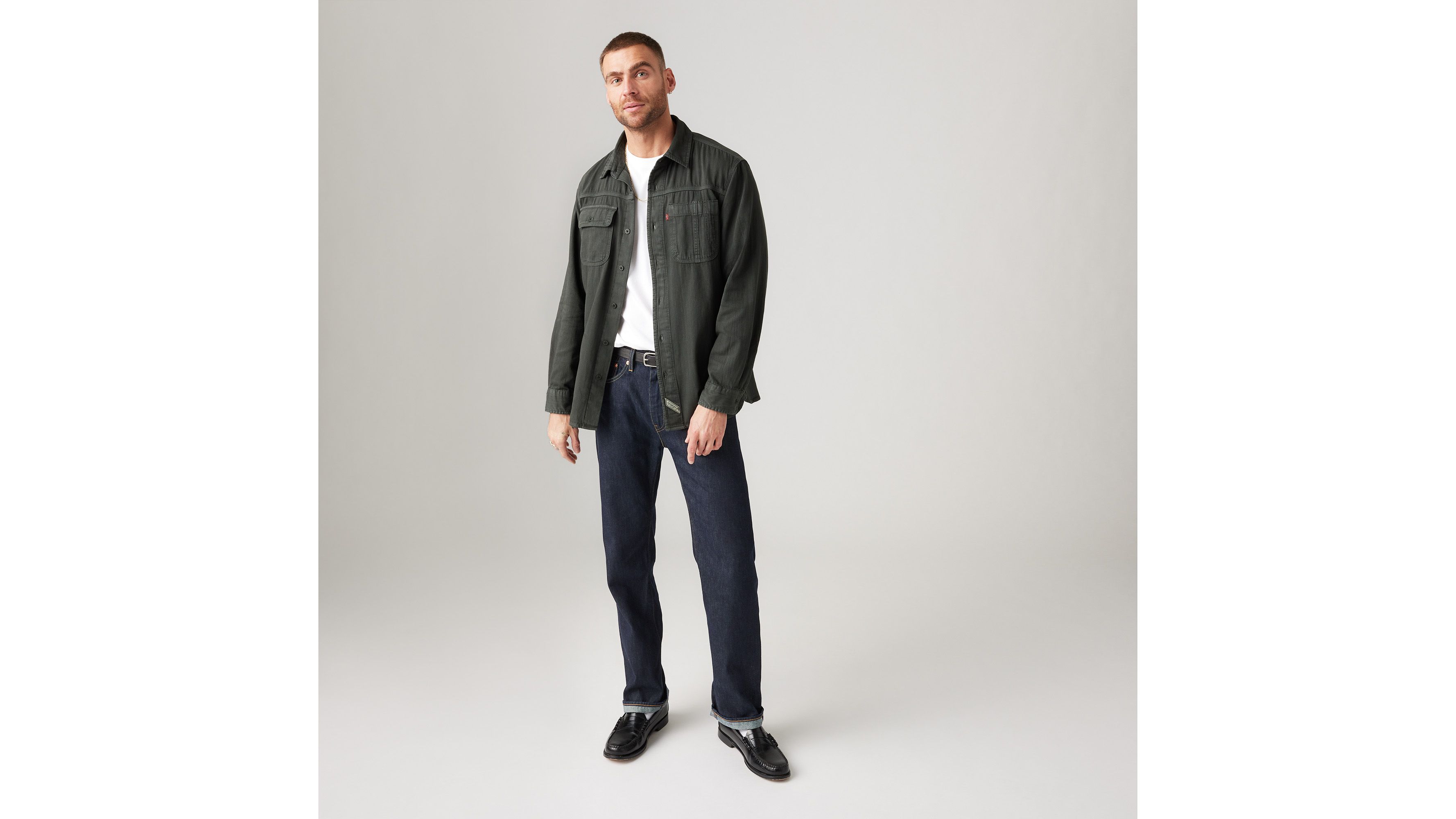 505™ Regular Fit Selvedge Men's Jeans