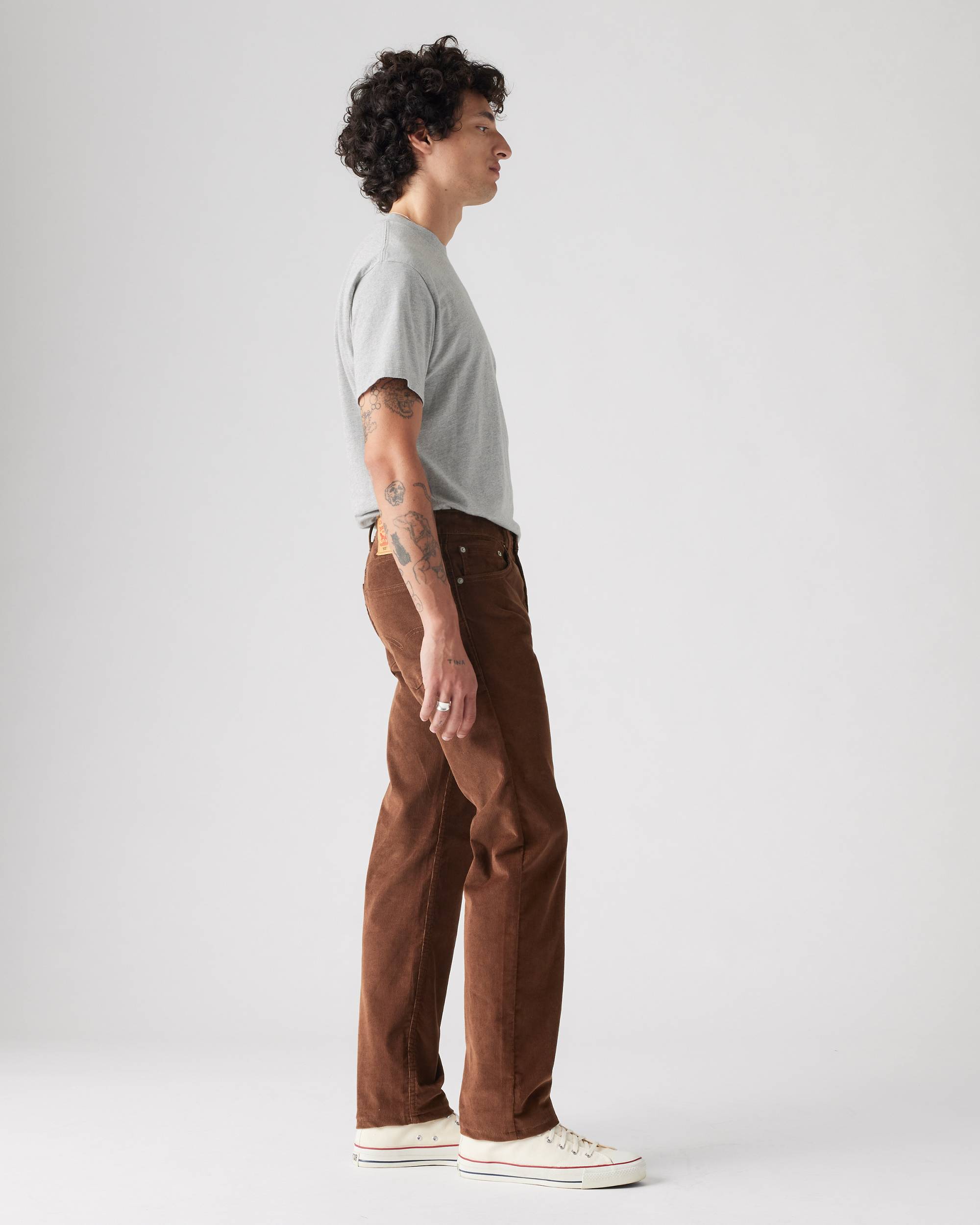 505™ Regular Fit Corduroy Men's Jeans - Brown | Levi's® US 505™ Regular Fit Corduroy Men's Jeans - Brown | Levi's® US