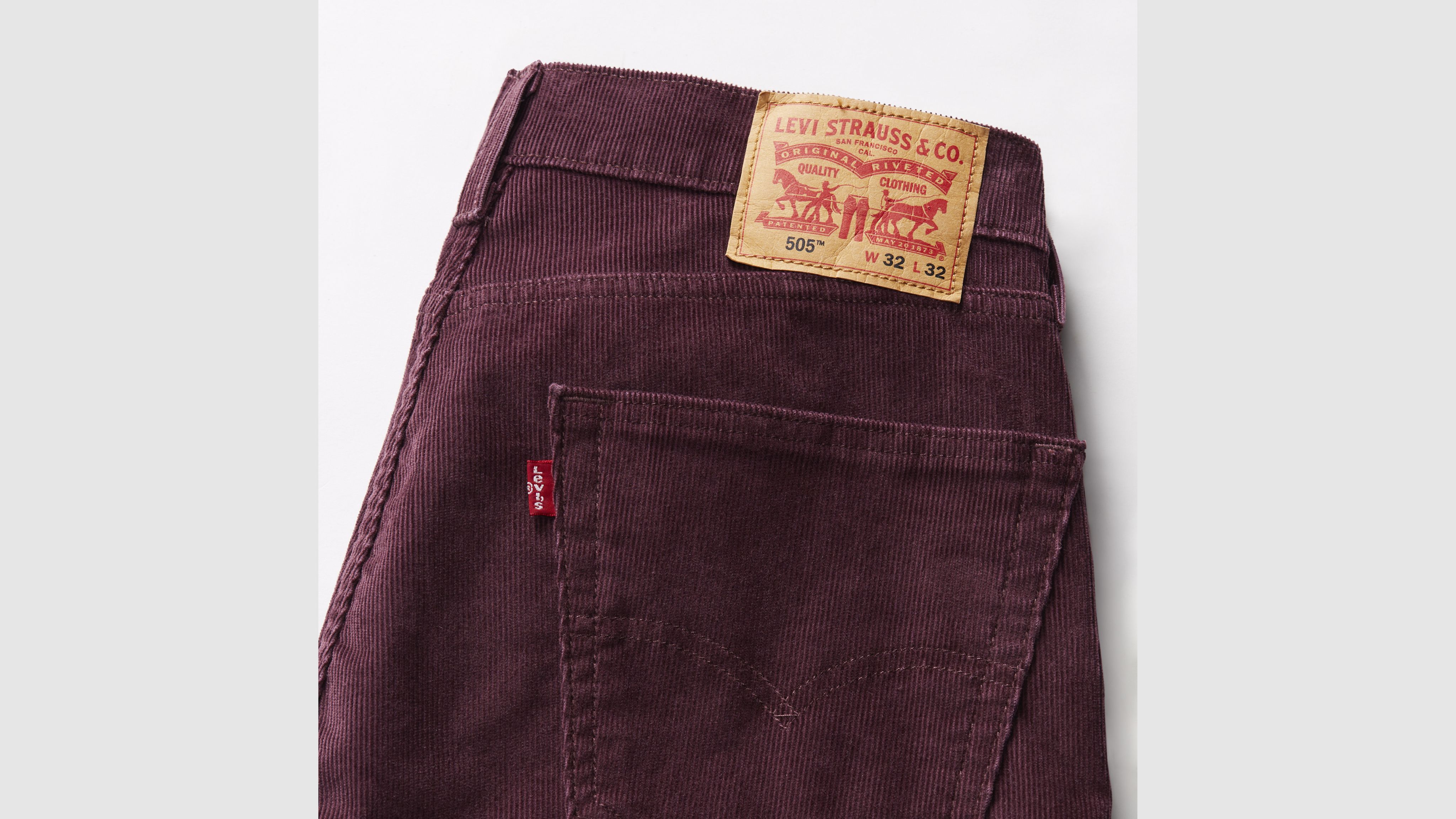 505™ Regular Fit Corduroy Men's Jeans 5