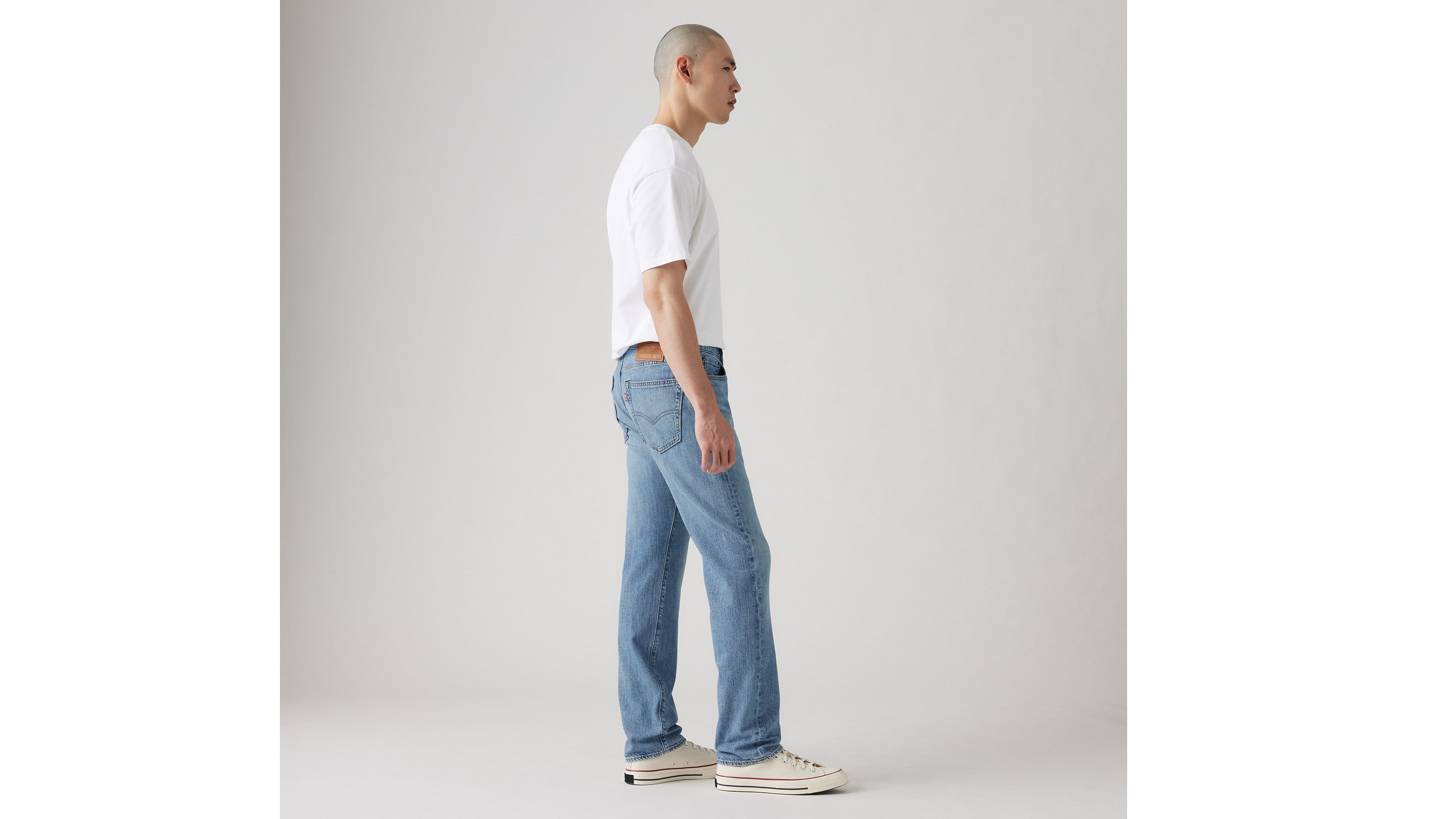 Levi's 505 Regular Fit Linen+ Denim Men's Jeans 38x32 In Always Tomorrow