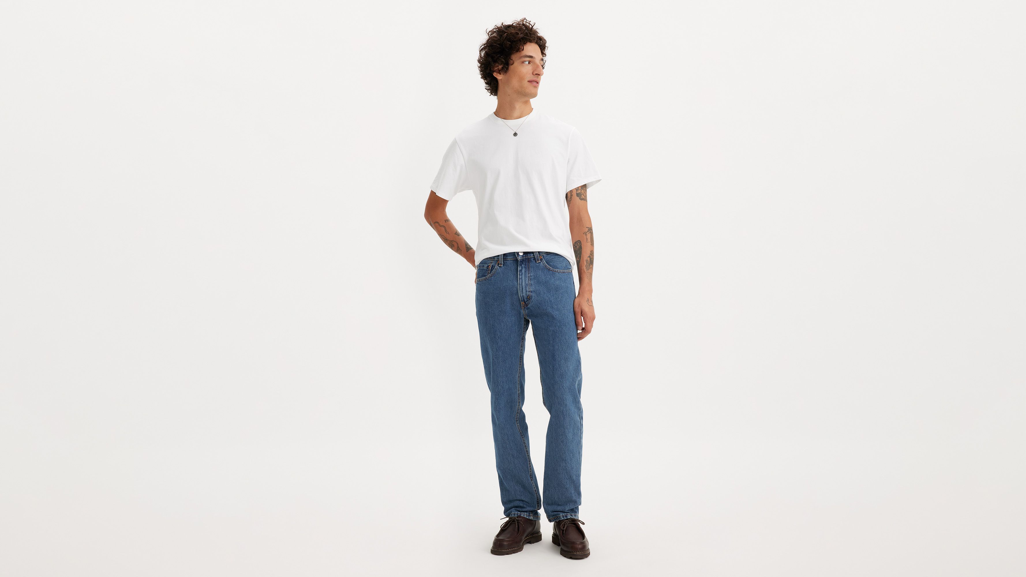 levis 505 medium stonewash