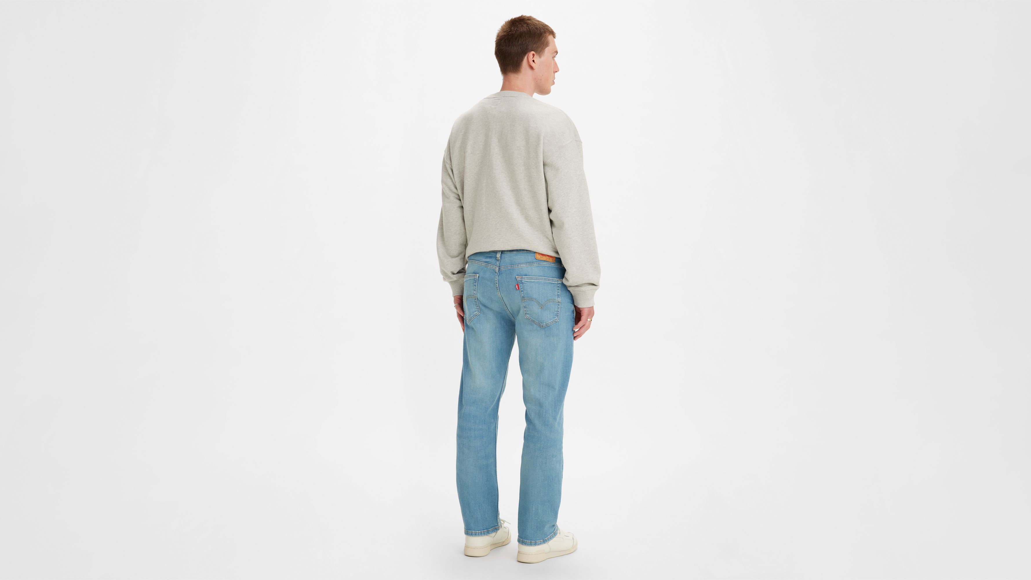 Levi's white store jeans 514