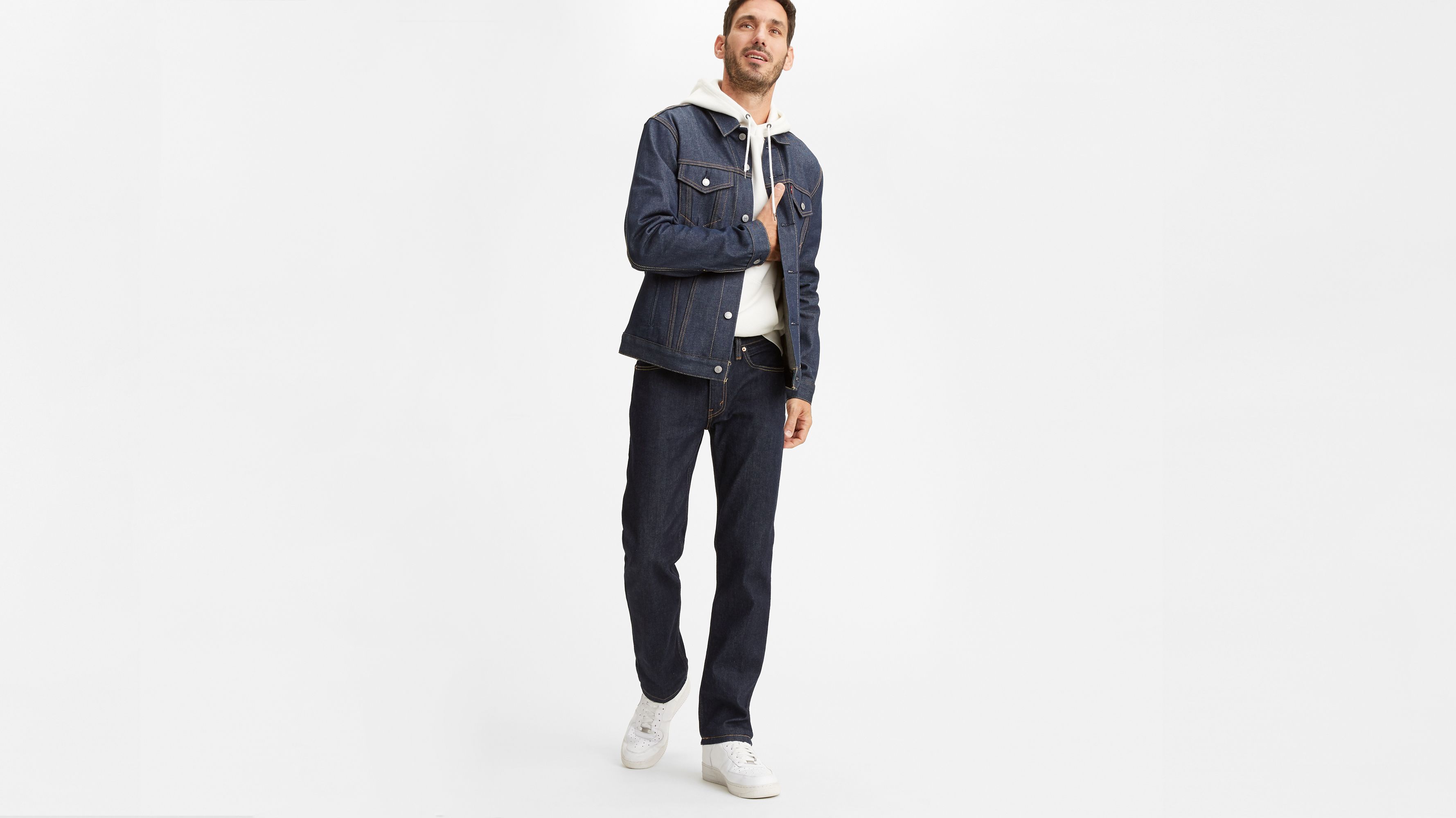 514™ Straight Fit Levi's® Flex Men's Jeans - Medium Wash | Levi's® US