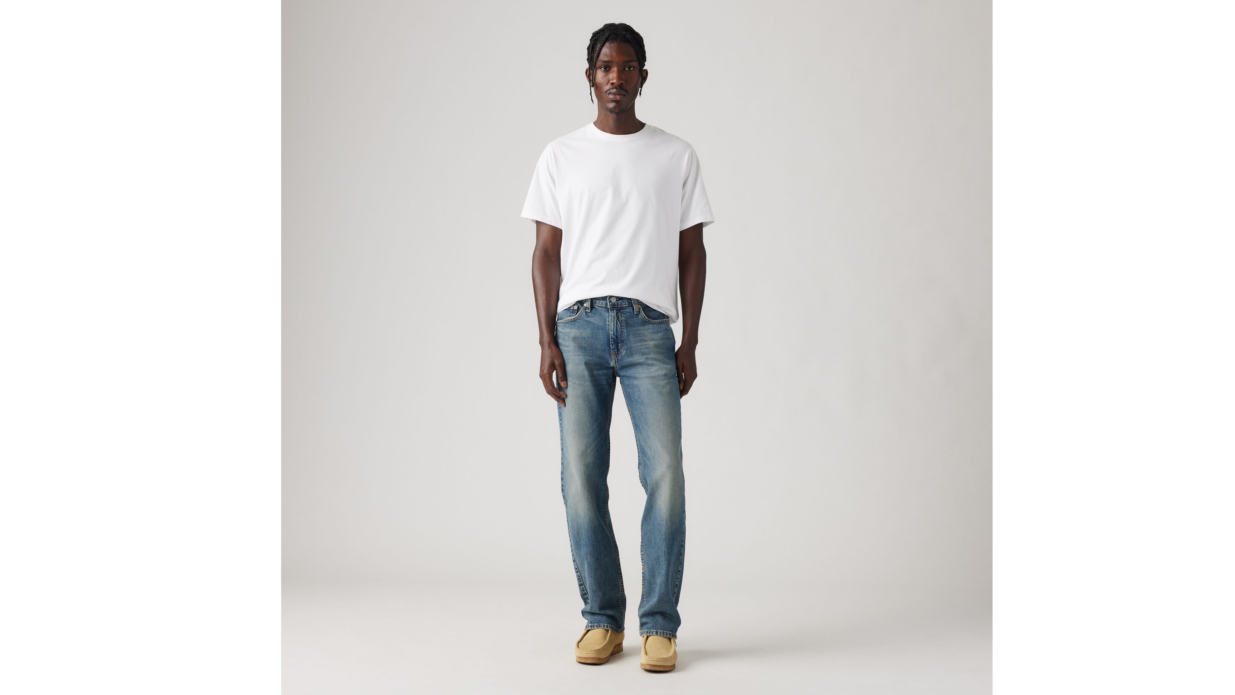 straight fit levi's jeans