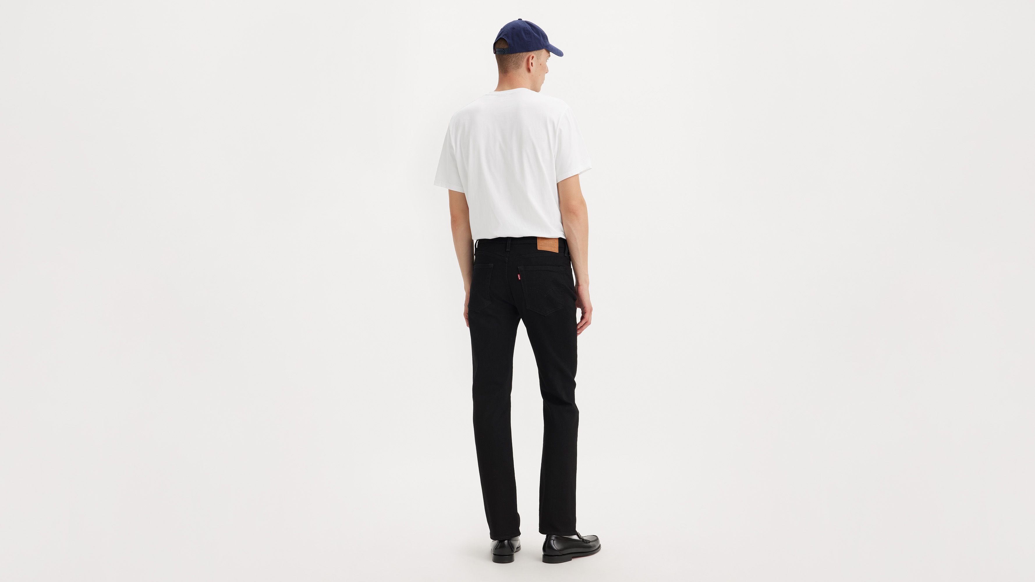 Levi's 514 Straight Fit Men's Jeans 42x30 In Black Leaf