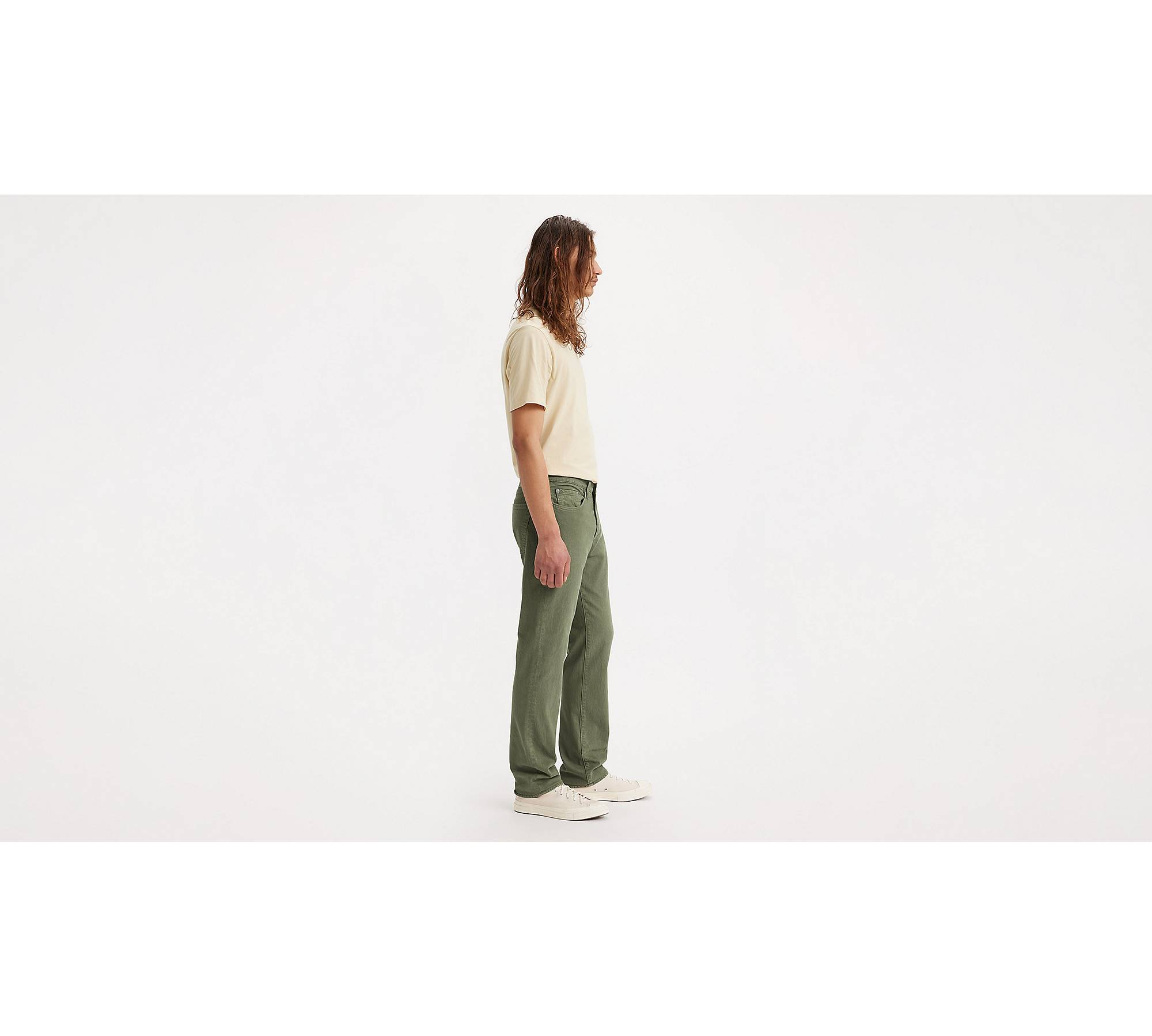514™ Straight Fit Men's Pants - Green | Levi's® US