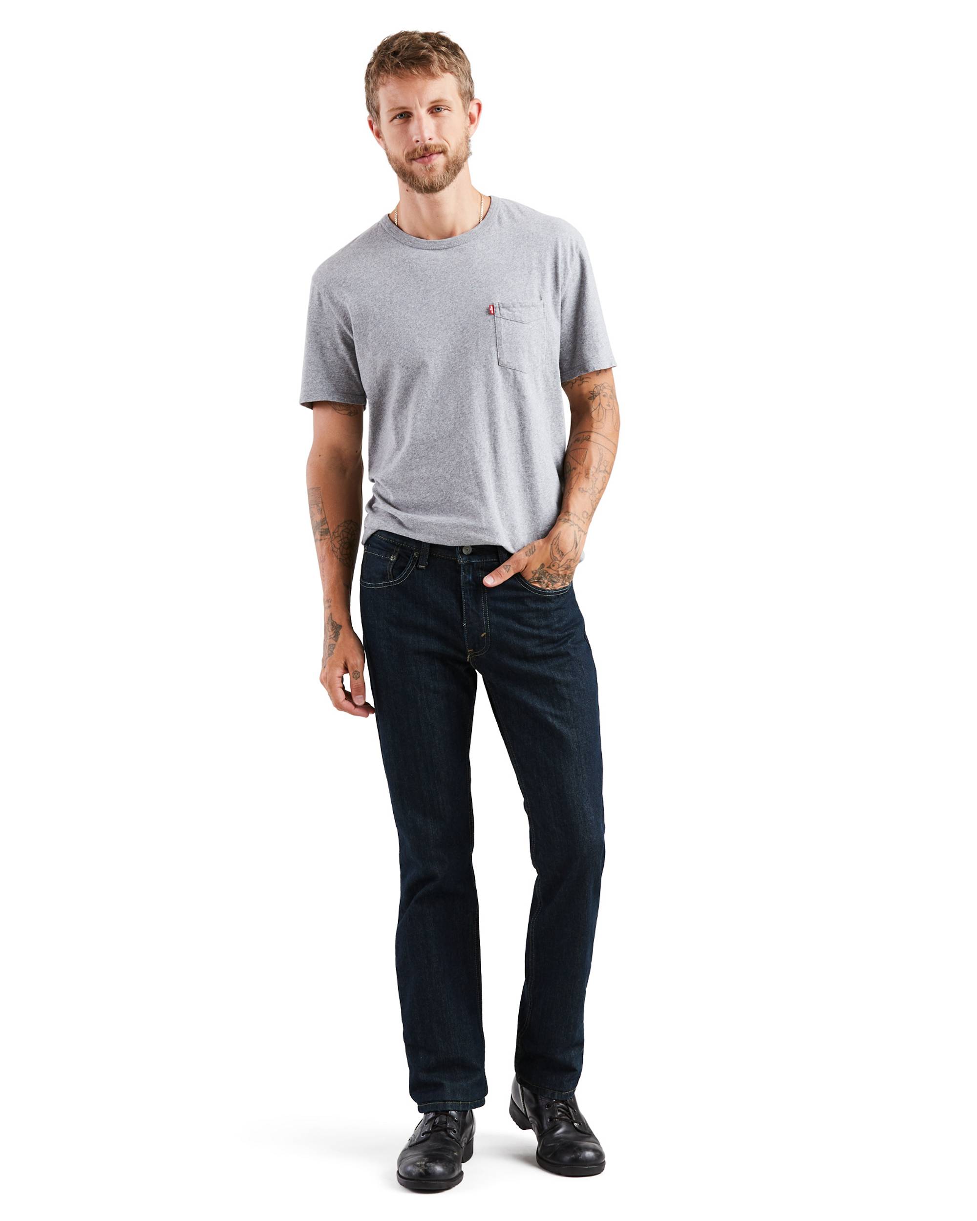 514™ Straight Fit Men's Jeans - Dark Wash | Levi's® US 514™ Straight Fit Men's Jeans - Dark Wash | Levi's® US