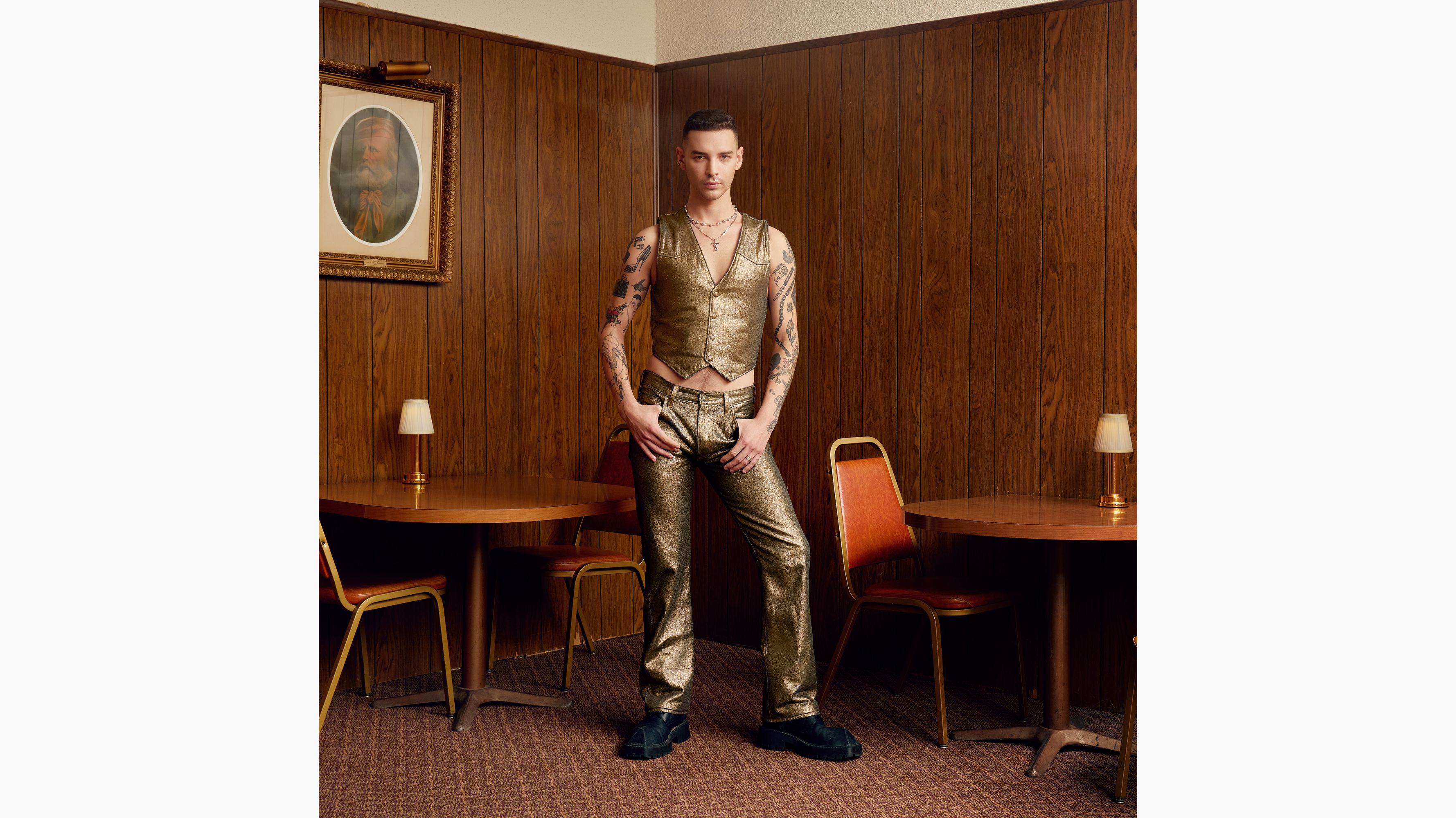 Levi's® Pride 517™ Bootcut Gold Jeans 12