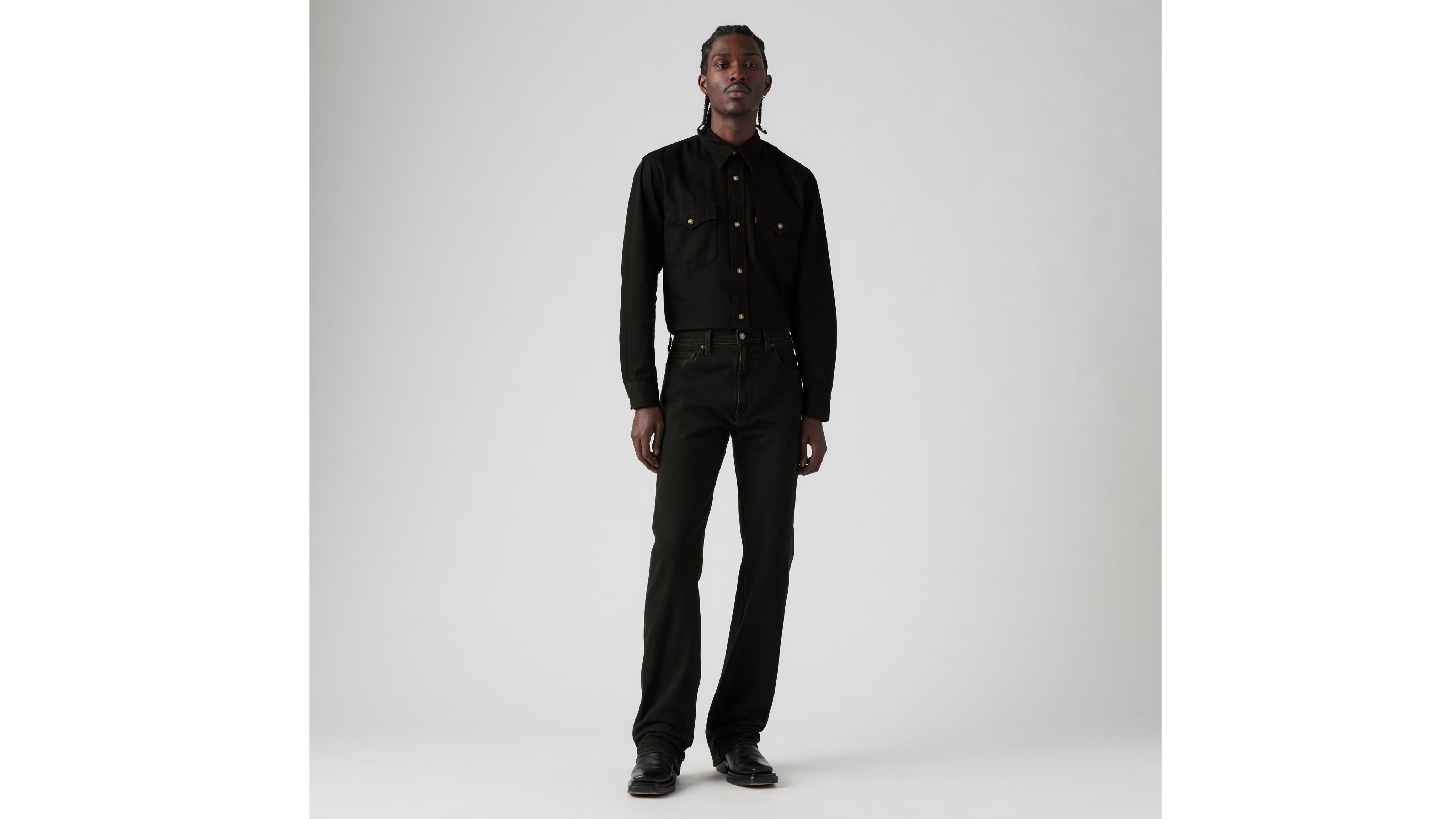 Levi’s 00s 517 BLACK boots cut denim W32 517™ Bootcut Men's Jeans - Black | Levi's® CA