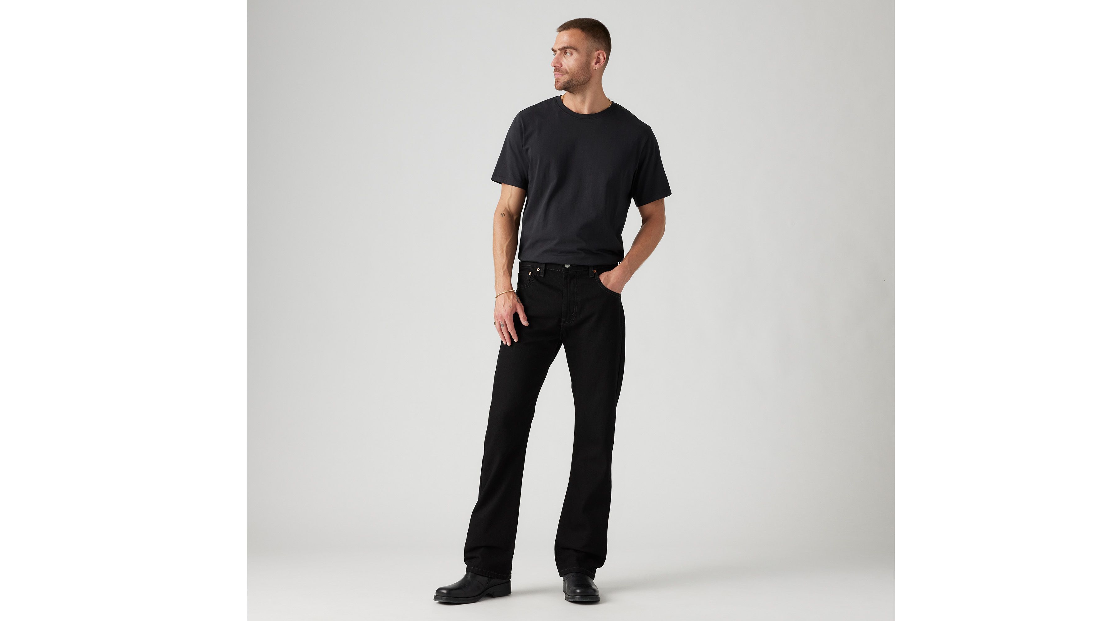 517™ Bootcut Men's Jeans - Black