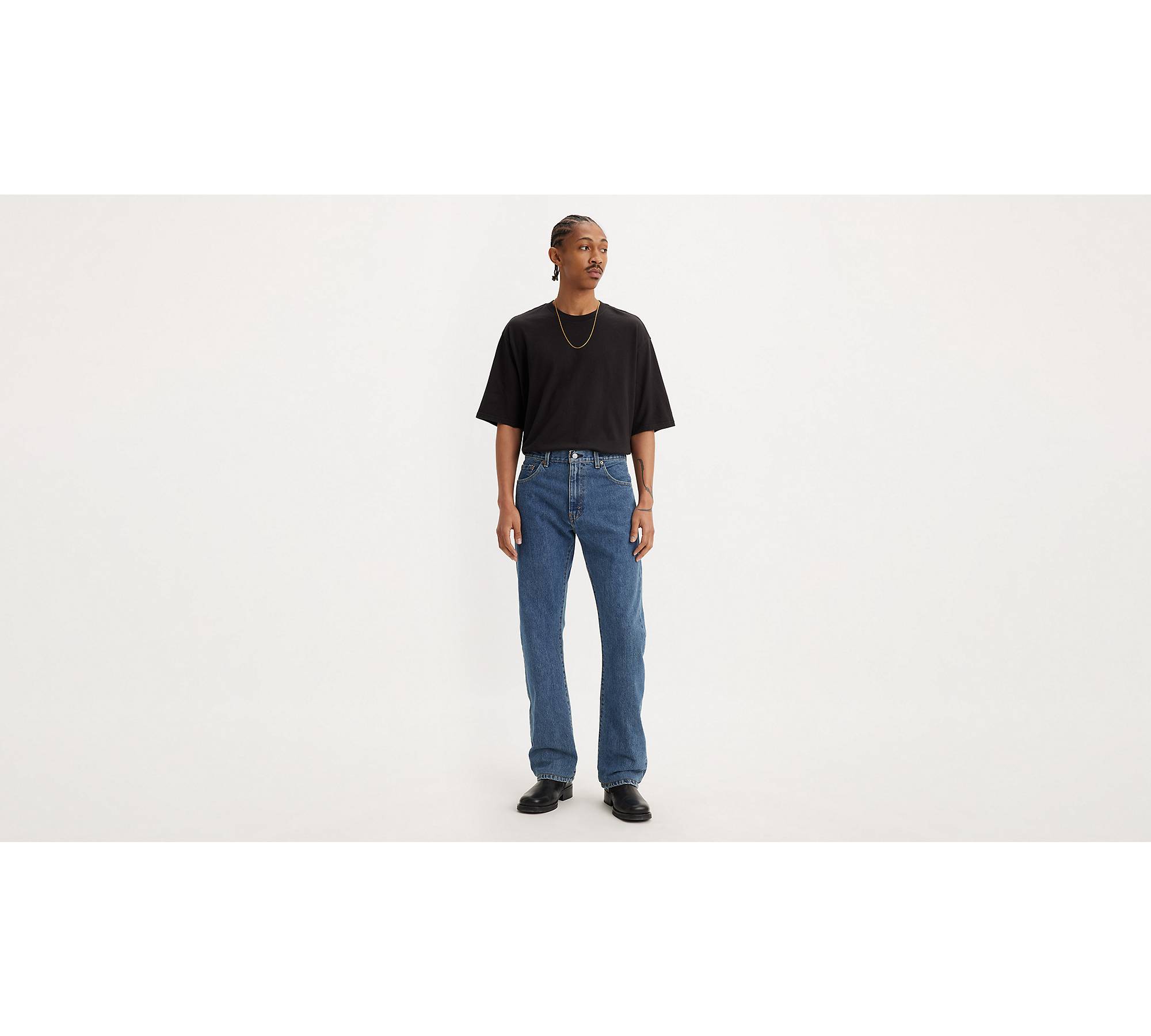 Vintage Levi's Pants Mens 34 x 32 Blue 517 Bootcut Denim Jeans Orange –  Proper Vintage