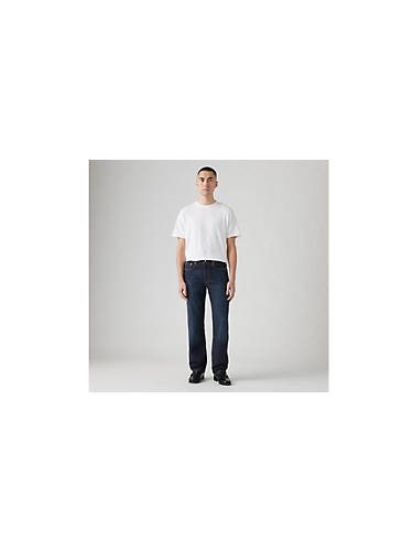 리바이스 Levi 550 Relaxed Fit Mens Jeans,Feelin Left - Dark Wash - Stretch
