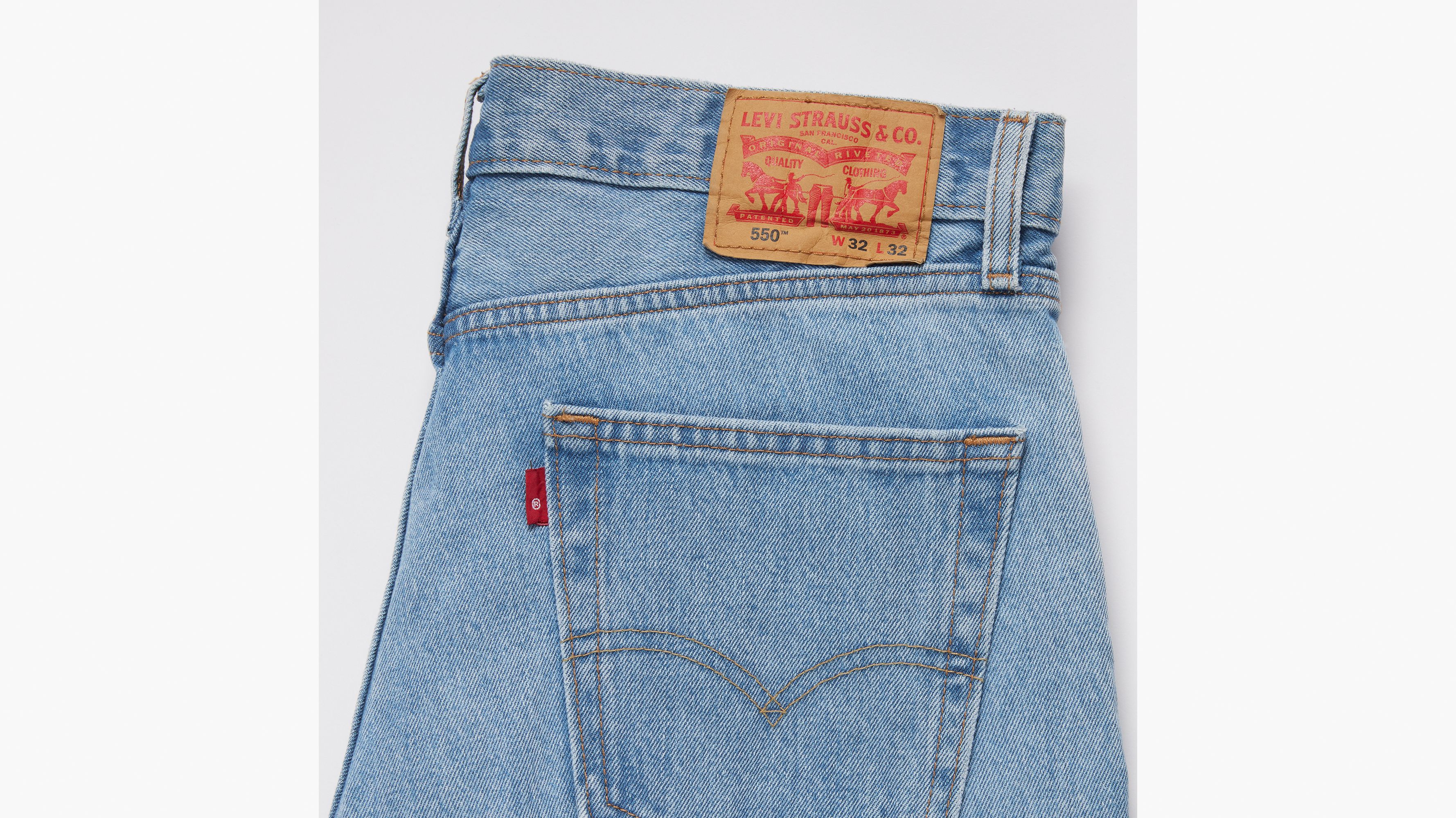 LEVIS True Blue High Rise 550s Jeans – the SHUDIO