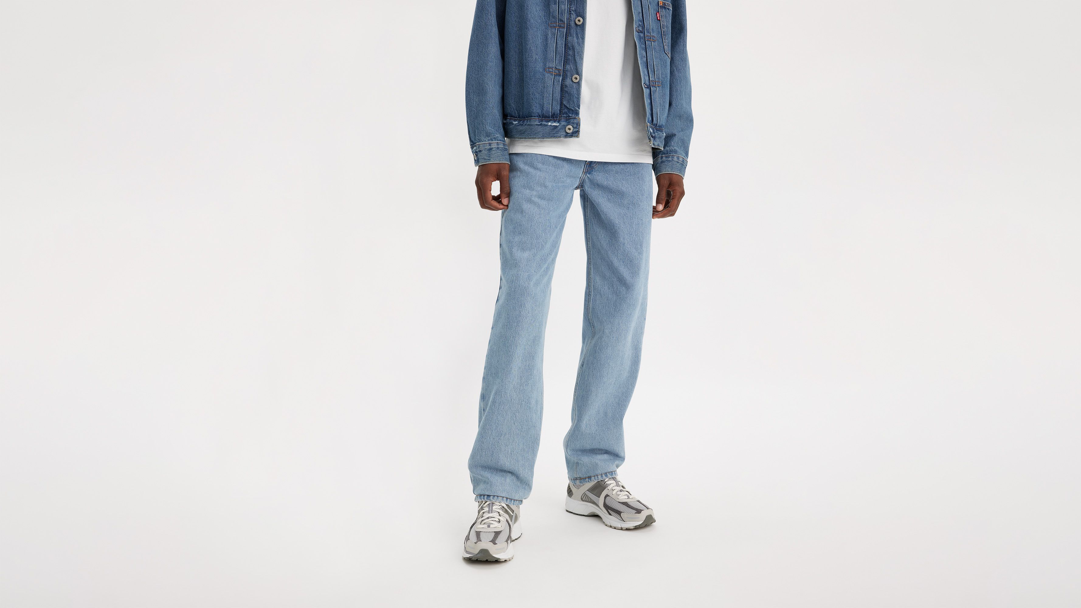 Levi's Men's 550 Relaxed Fit Jeans - Light Stonewash — Dave's New York