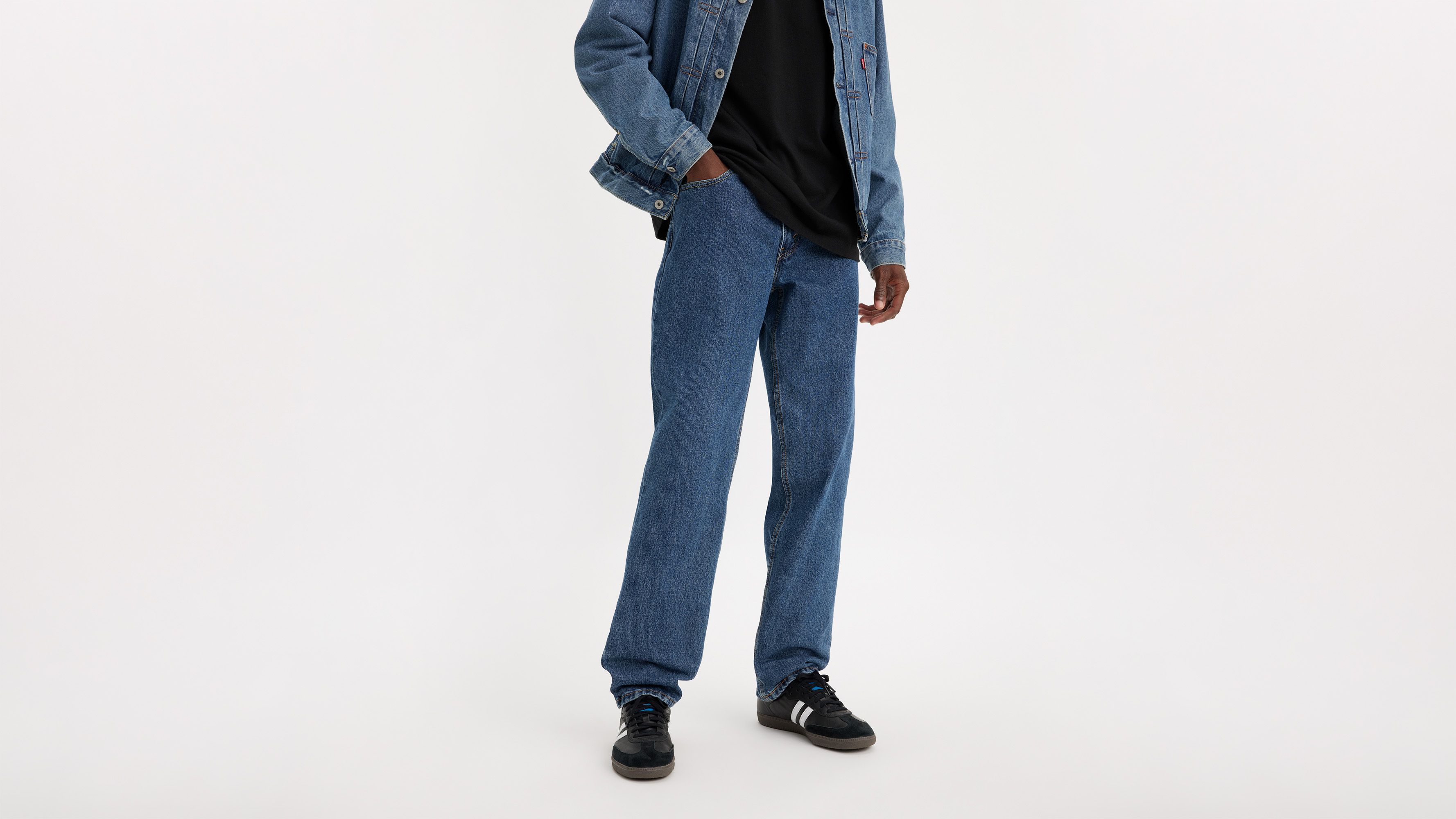 Levis 550 stretch hot sale relaxed fit jeans