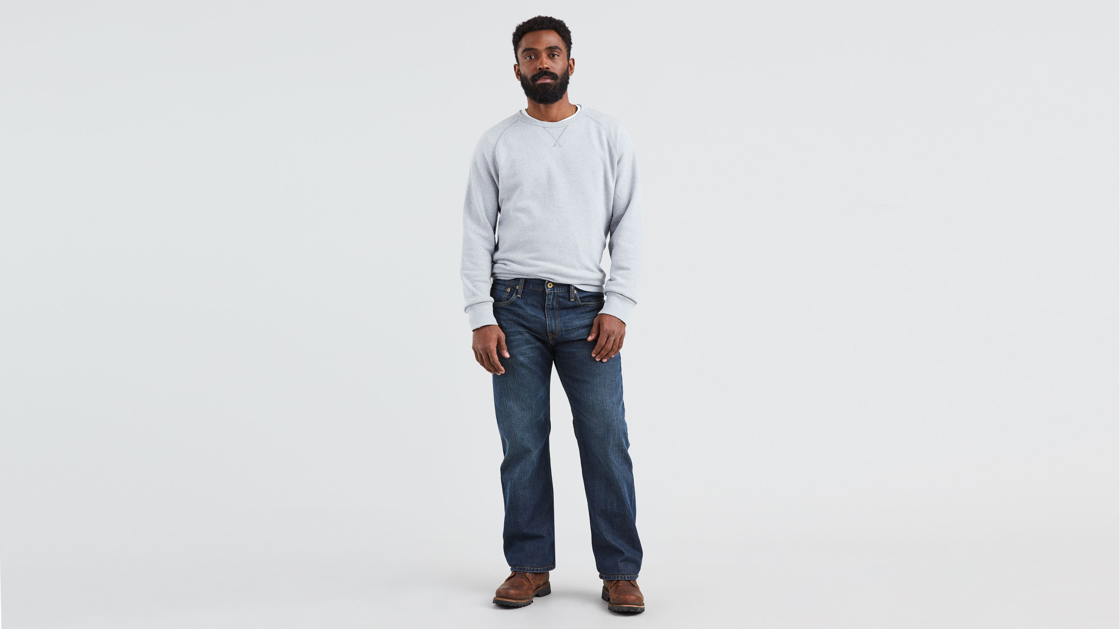 Levis 569 cheap white jeans