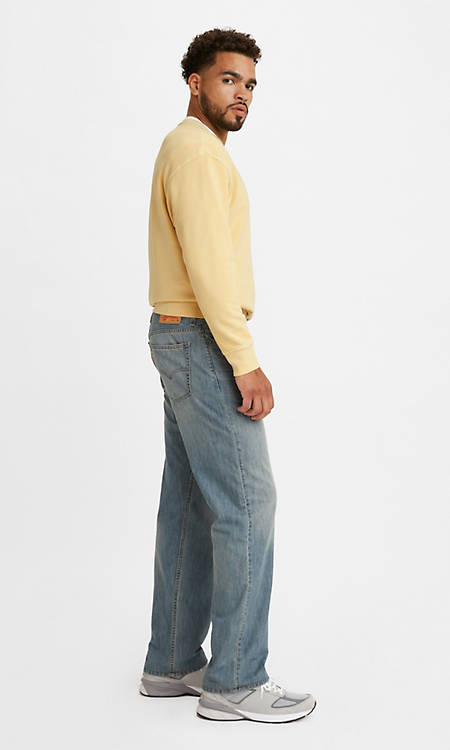 Introducir 67+ imagen straight leg men’s levis jeans
