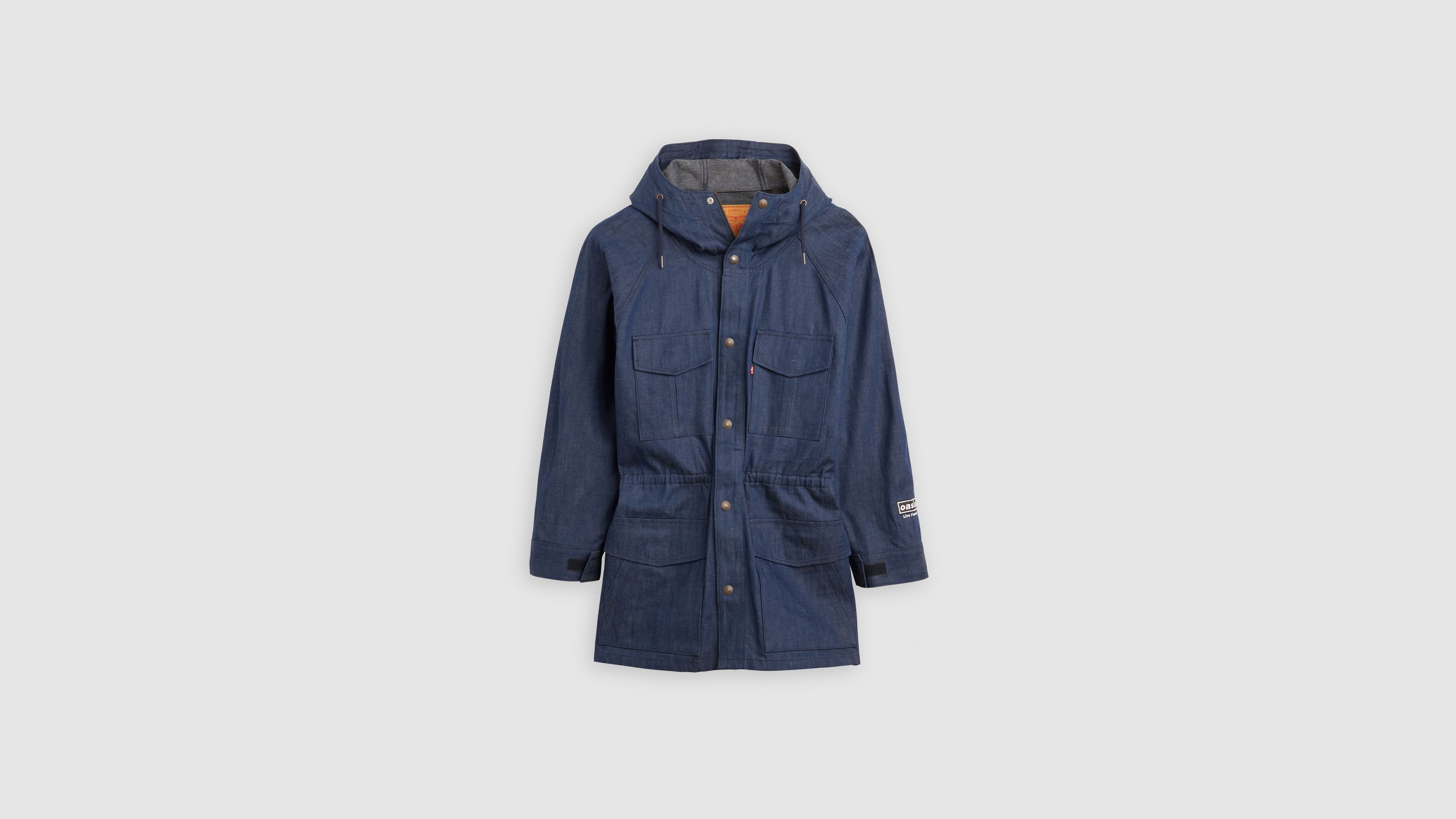 【極美品】AMERI DENIM MOUNTAIN PARKA JACKET 7820_020917_010_04651-