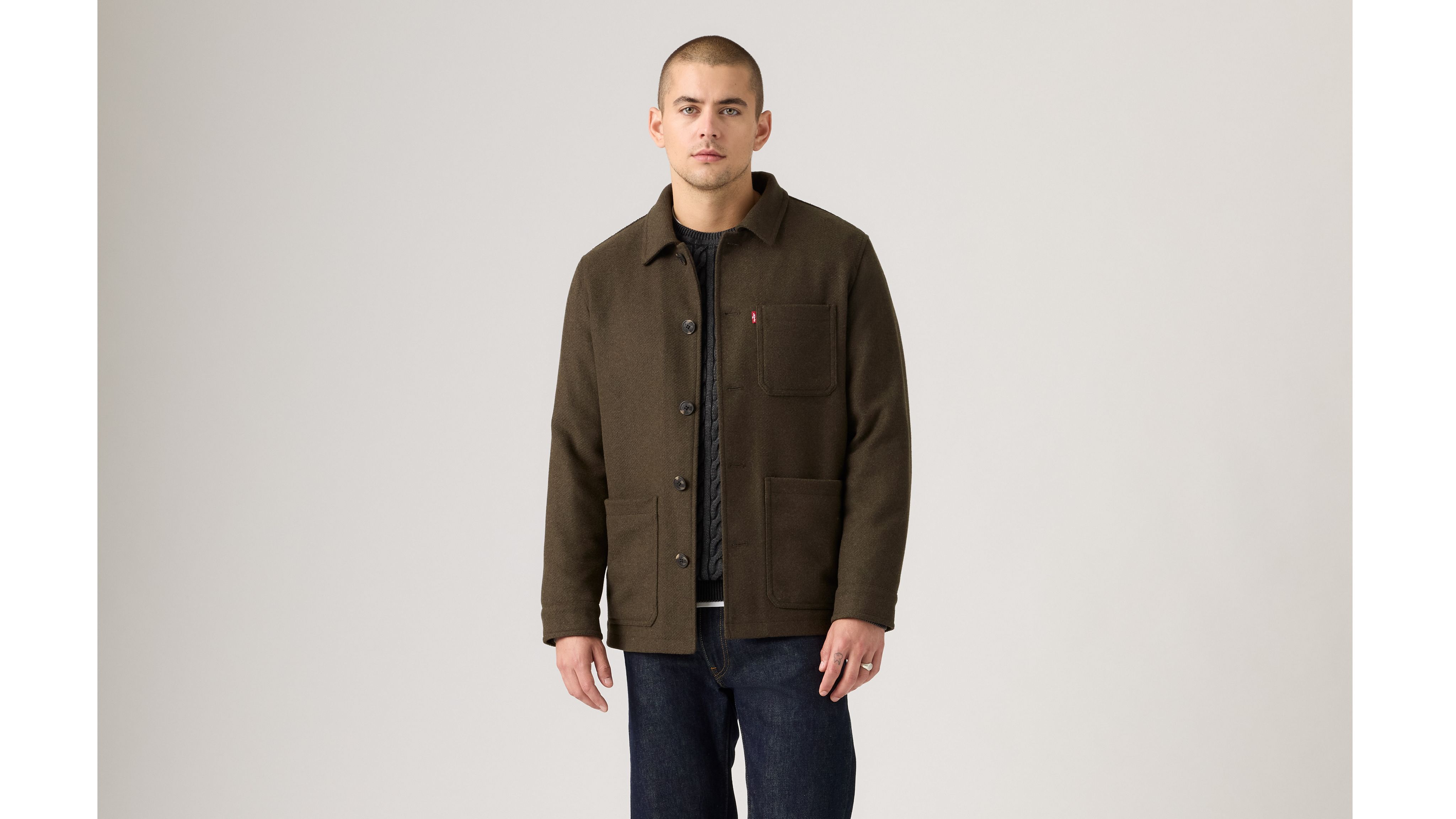 Wool Blend Chore Jacket 11