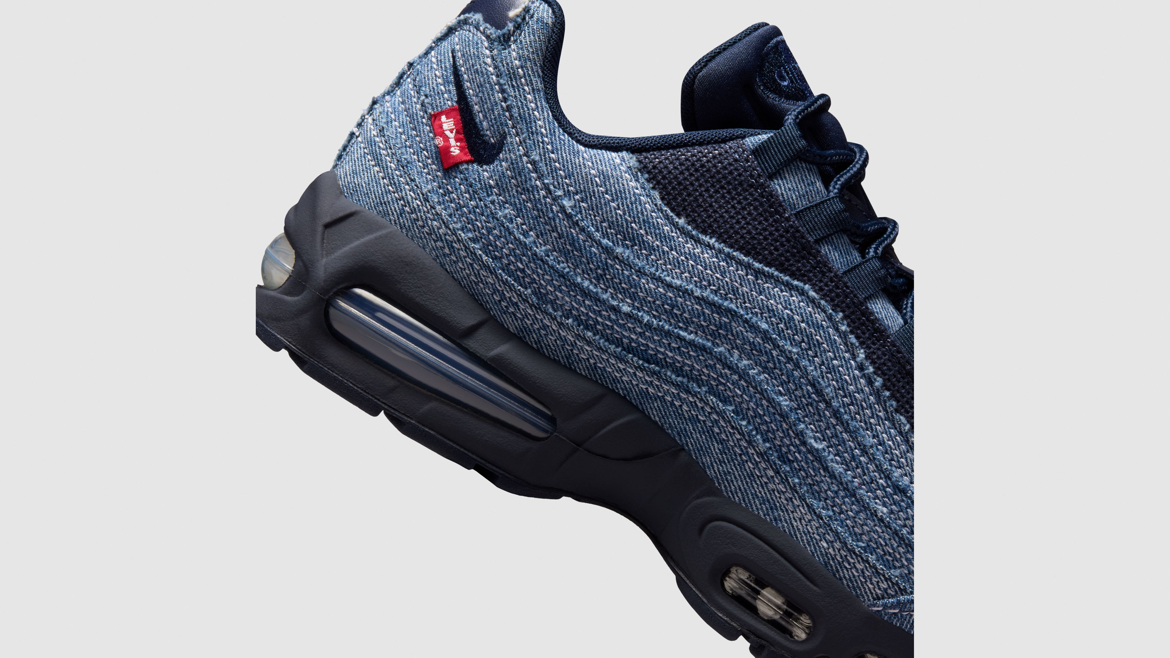 Levi's × NIKE AIR MAX 95 INDIGO Levi's® X Nike Air Max 95 - Niebieski | Levi's® PL