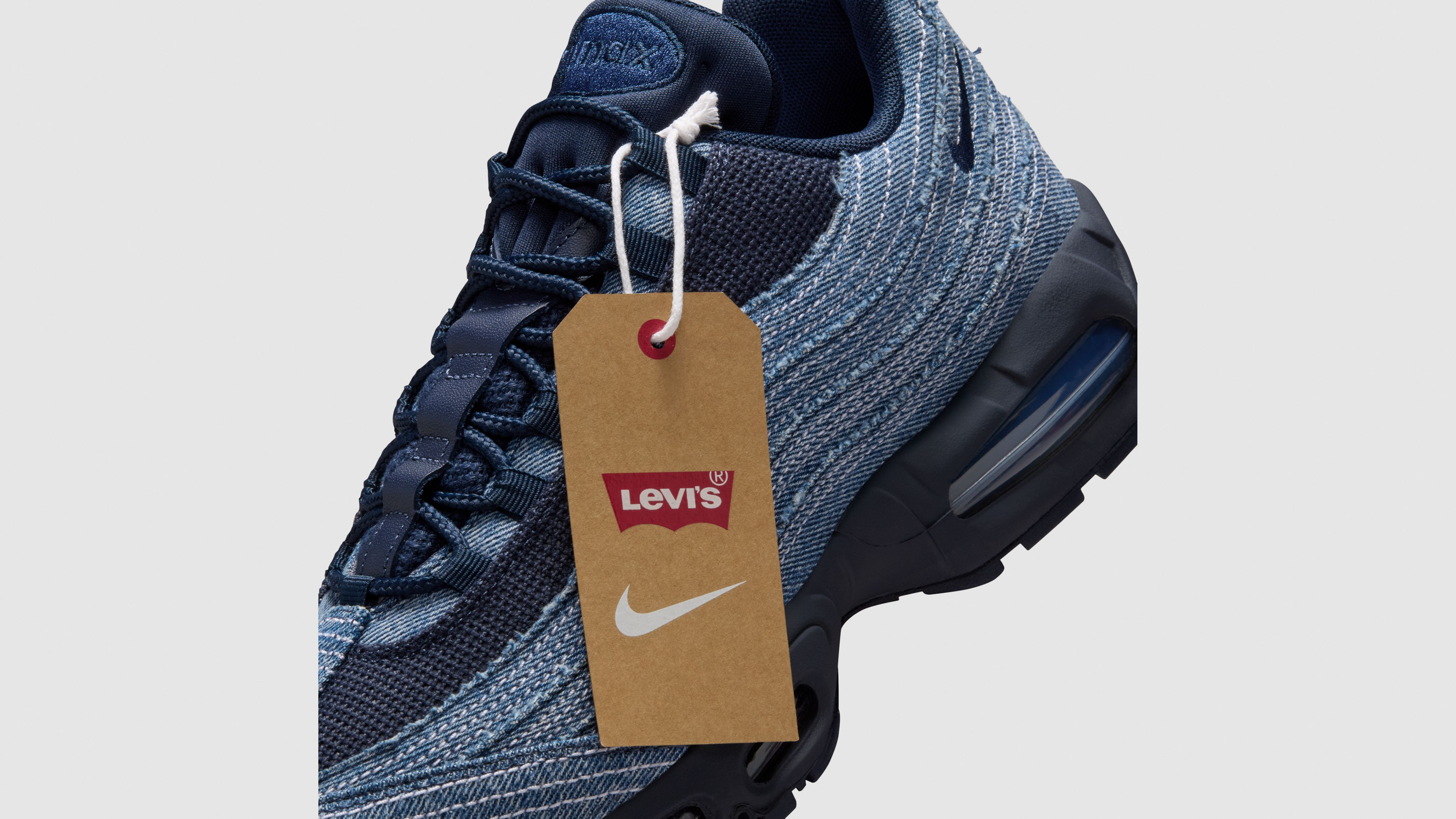 Levi's × NIKE AIR MAX 95 INDIGO Levi's® X Nike Air Max 95 - Niebieski | Levi's® PL