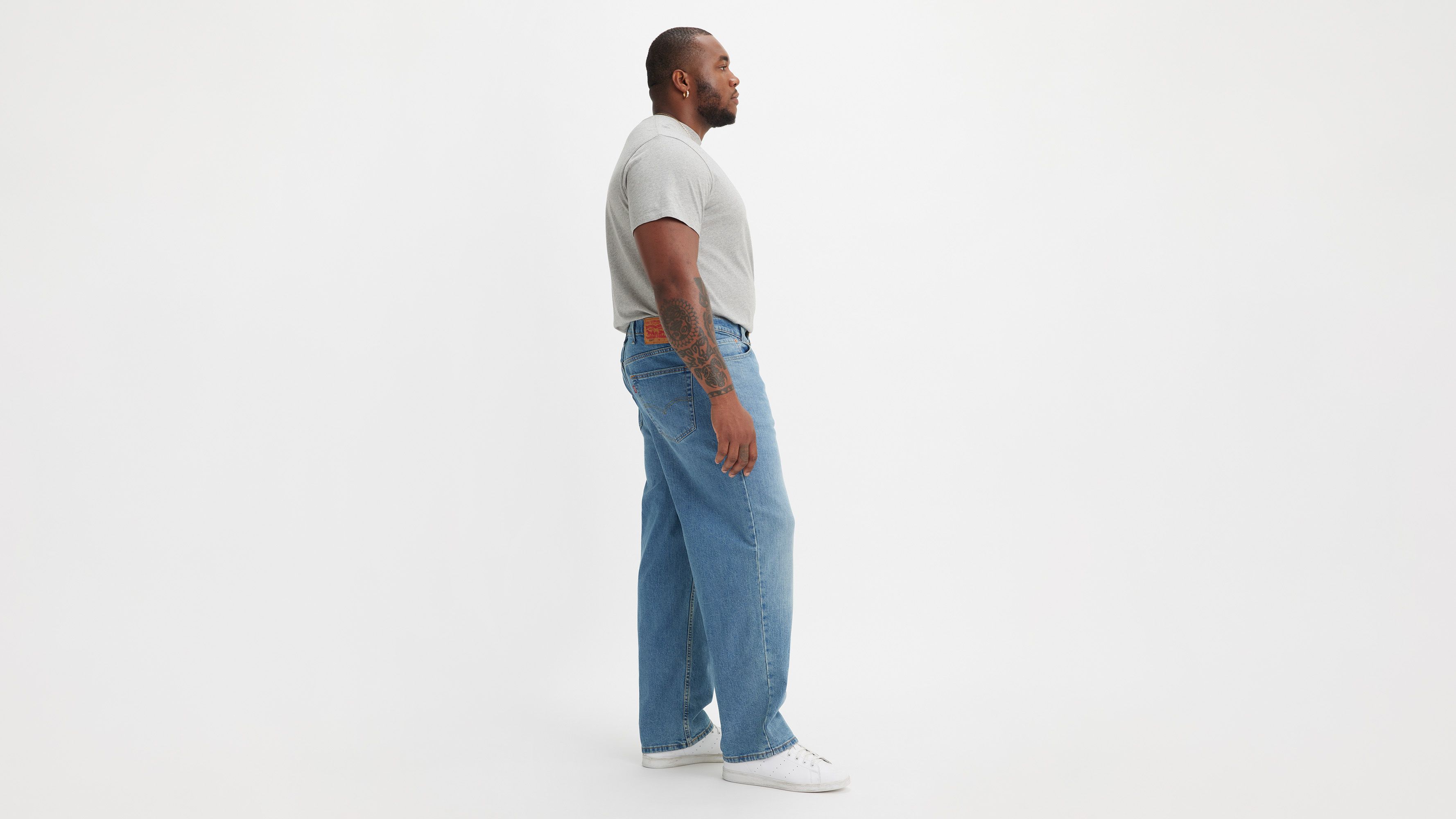 Levi's 550 Relaxed Fit Men's Jeans (big & Tall) 52x32 In Clif