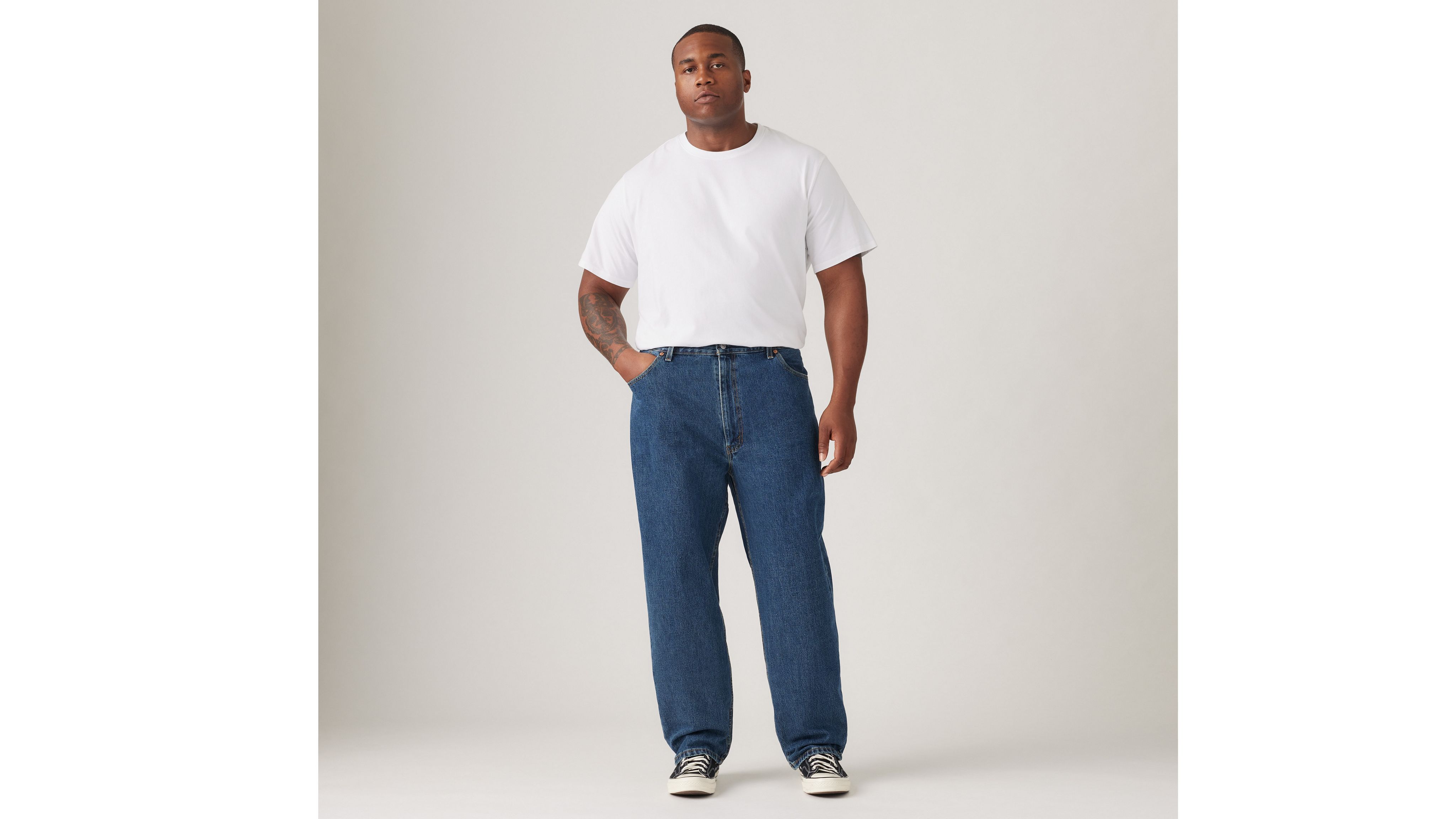 550 relaxed fit tapered sales leg