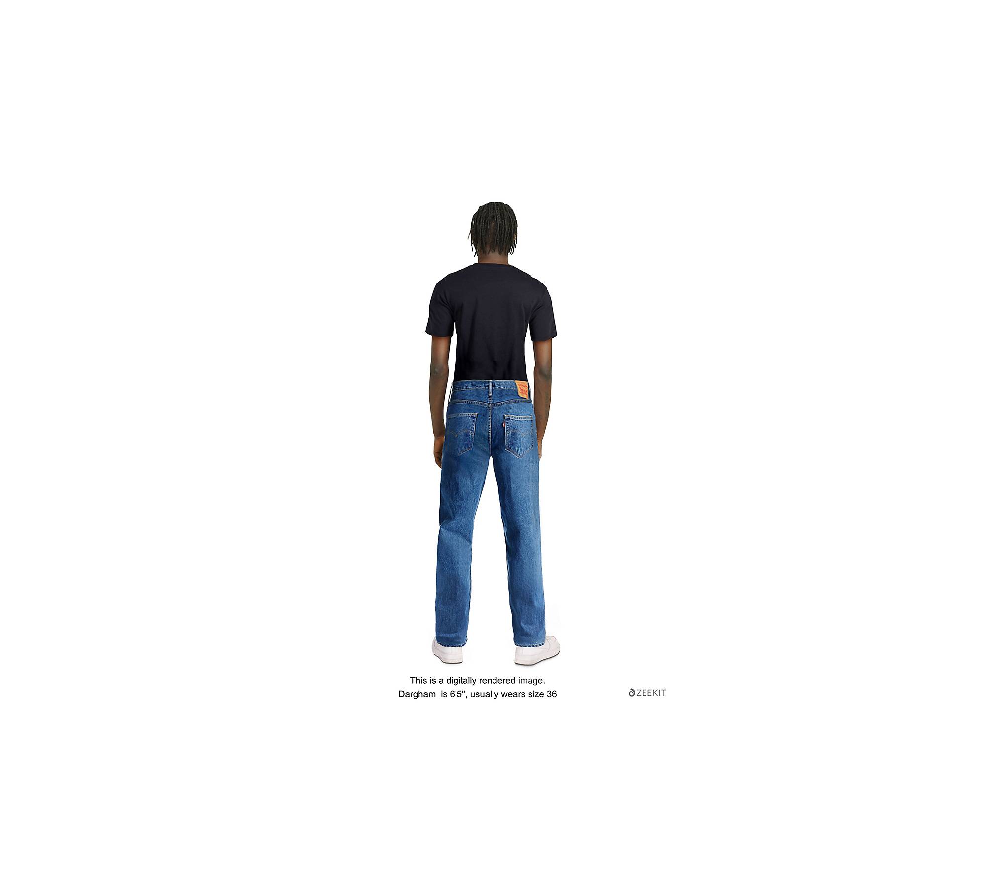 Full Blue Men's Big & Tall Relaxed Fit 5 Pocket Jeans | Light Wash 48W x 30L