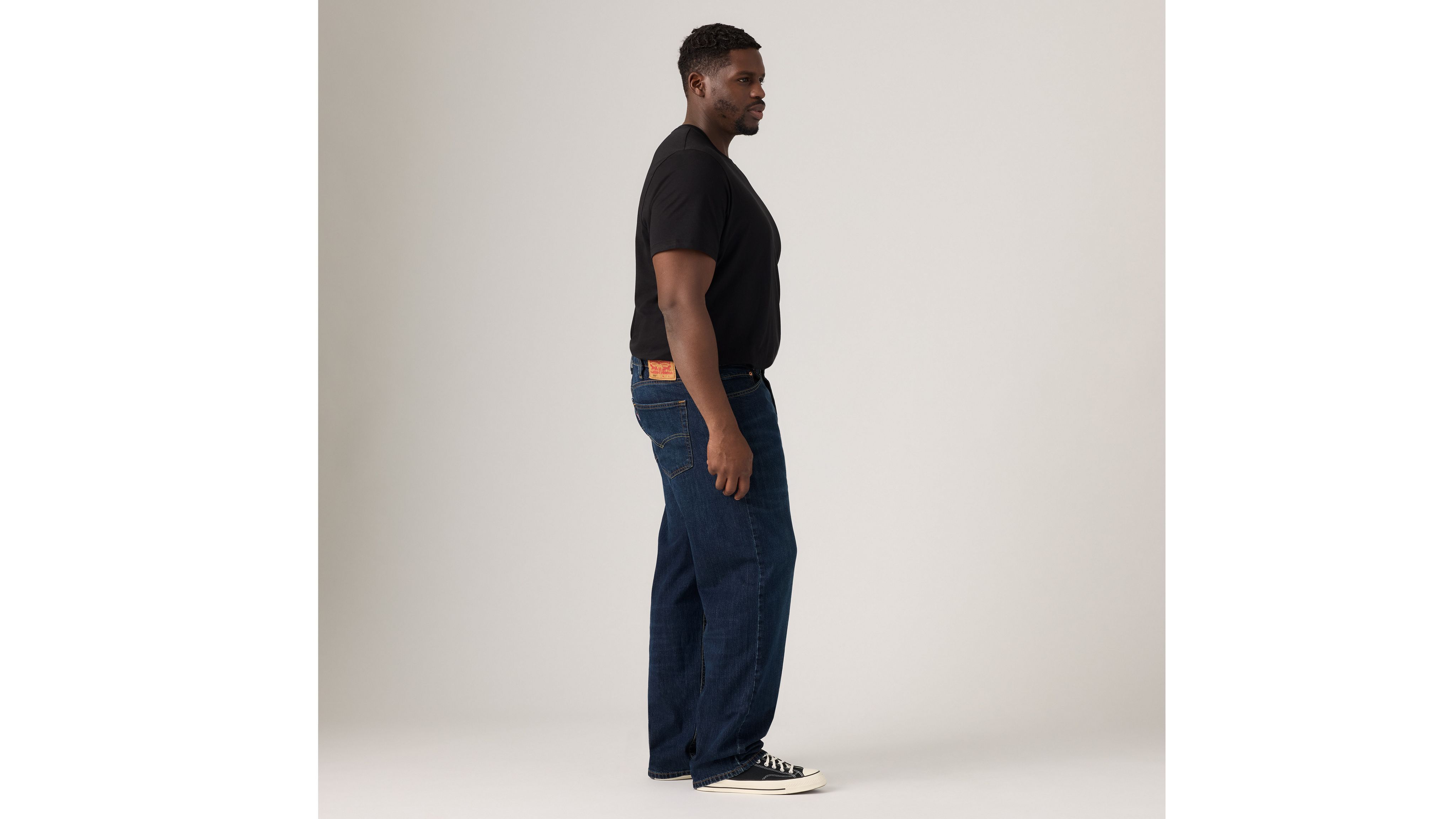Levi's 505 Regular Fit Men's Jeans (big & Tall) 58x30 In Nail Loop Knot