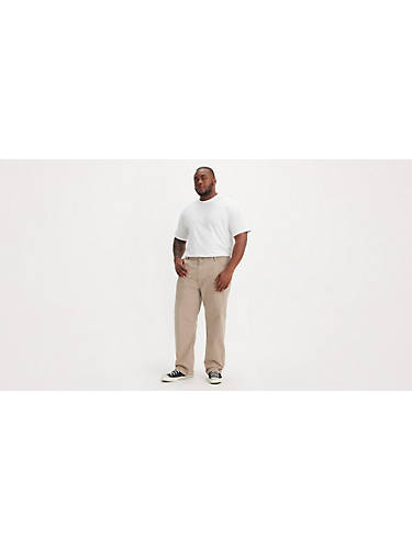 리바이스 Levi 505 Regular Fit Mens Jeans (big & Tall),Desert Taupe - Brown - Stretch