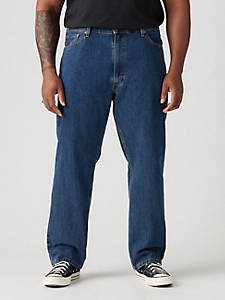 34x32 Levi's 505 Regular Fit Men's Jeans In Dark Stonewash 
