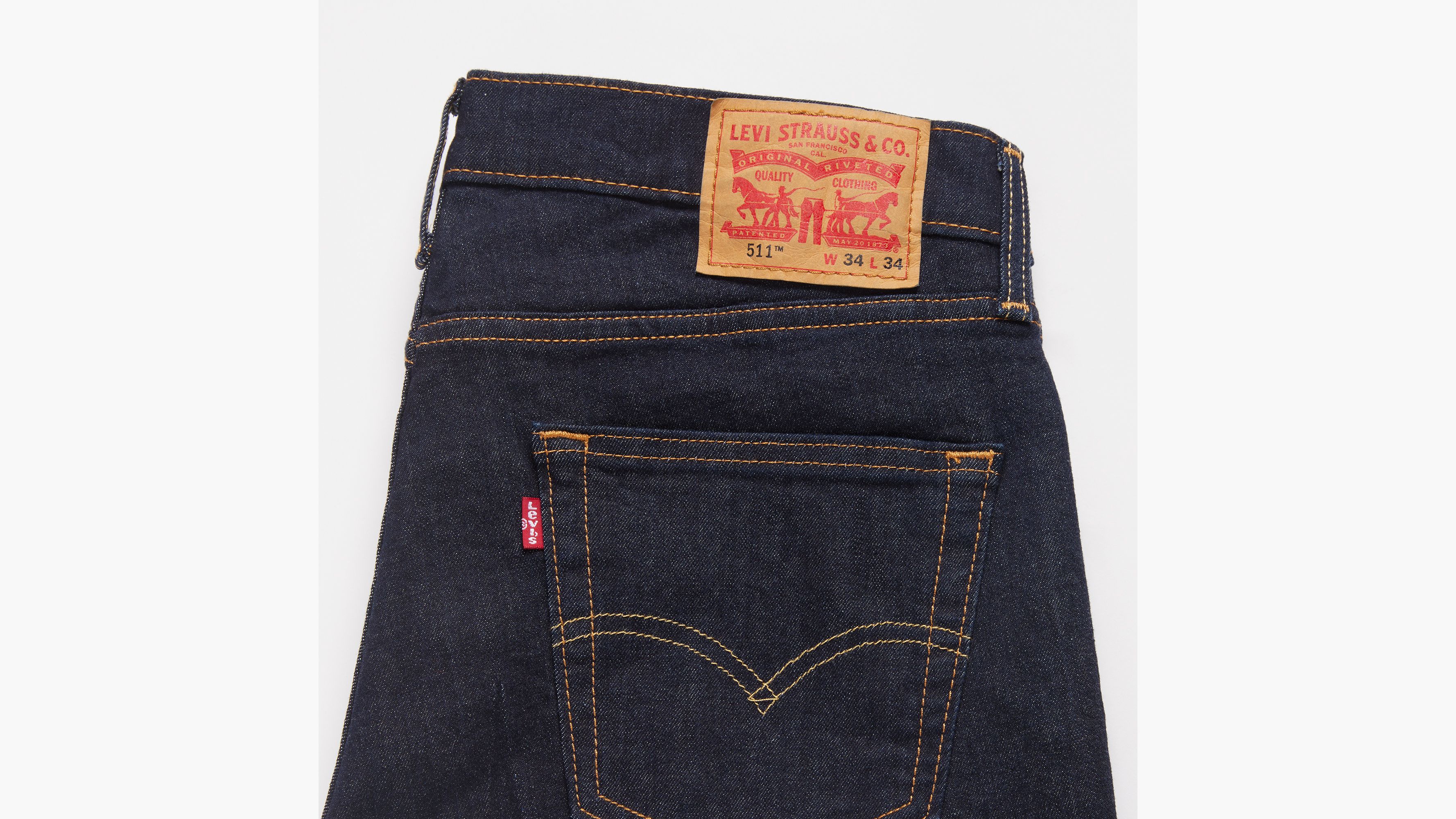 511™ Slim Fit Levi's® Flex Men's Jeans - Dark Wash | Levi's® US